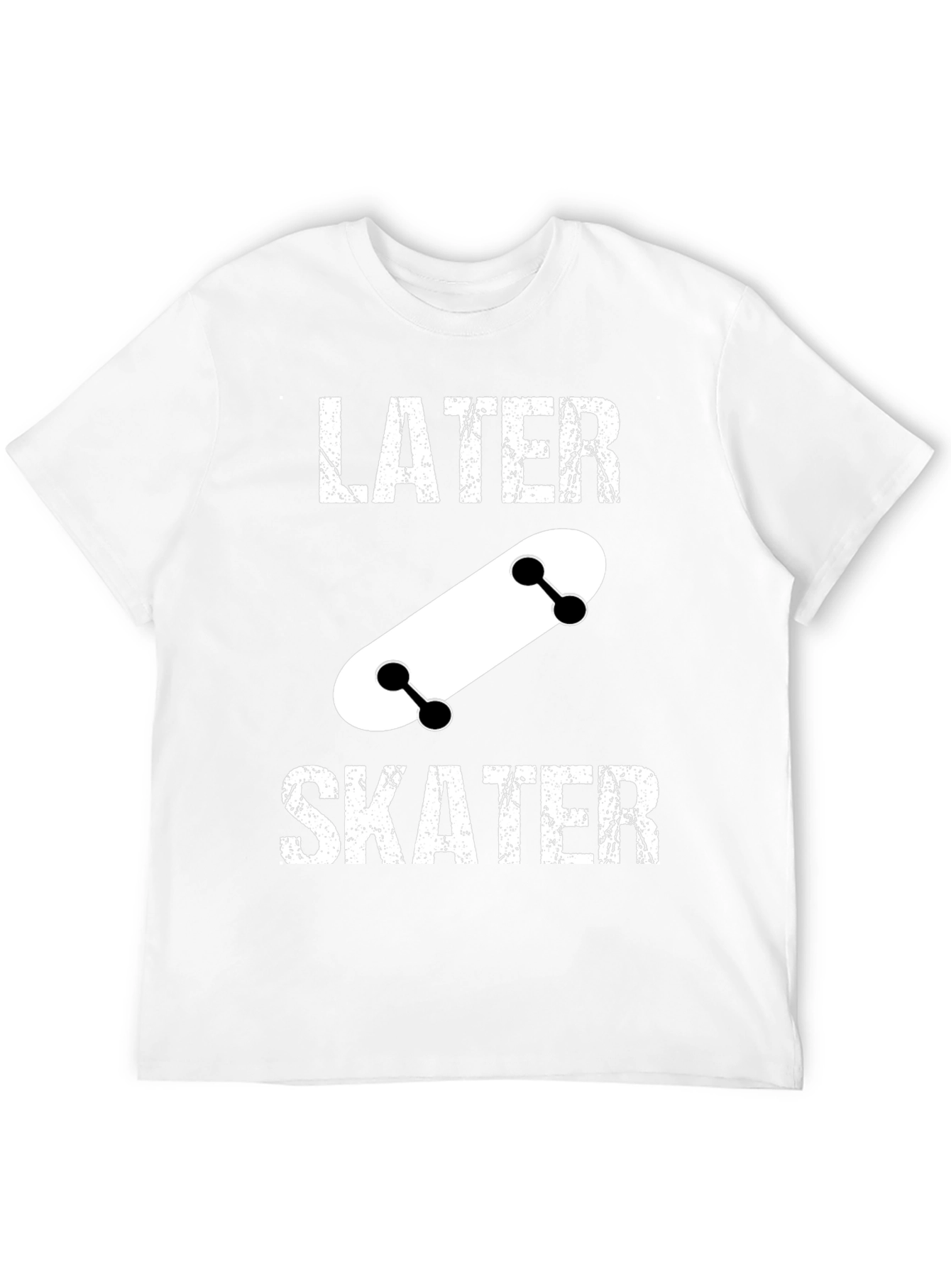 Later Skater Black Graphic Tee