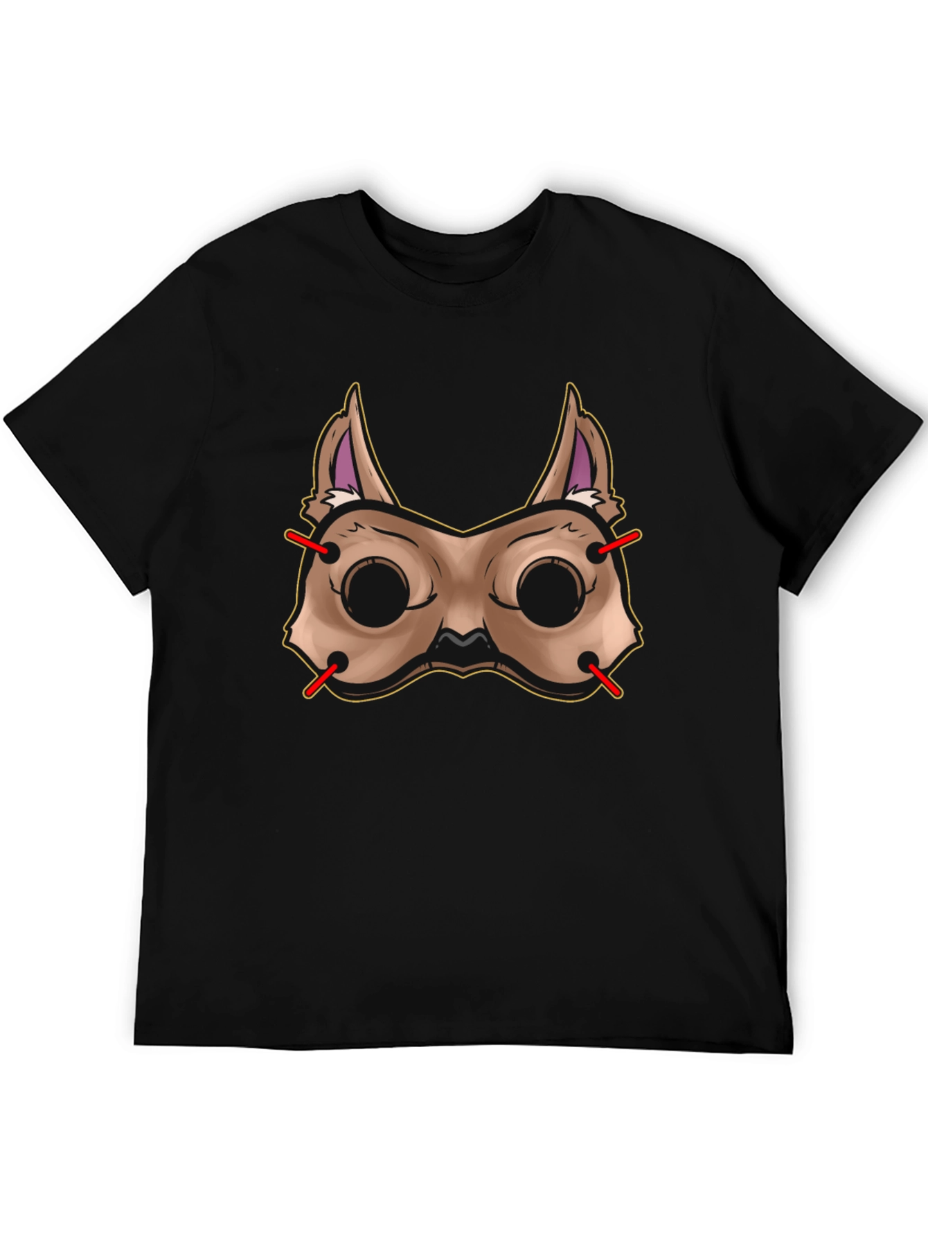Dog Mask T-Shirt - Unique Graphic Tee