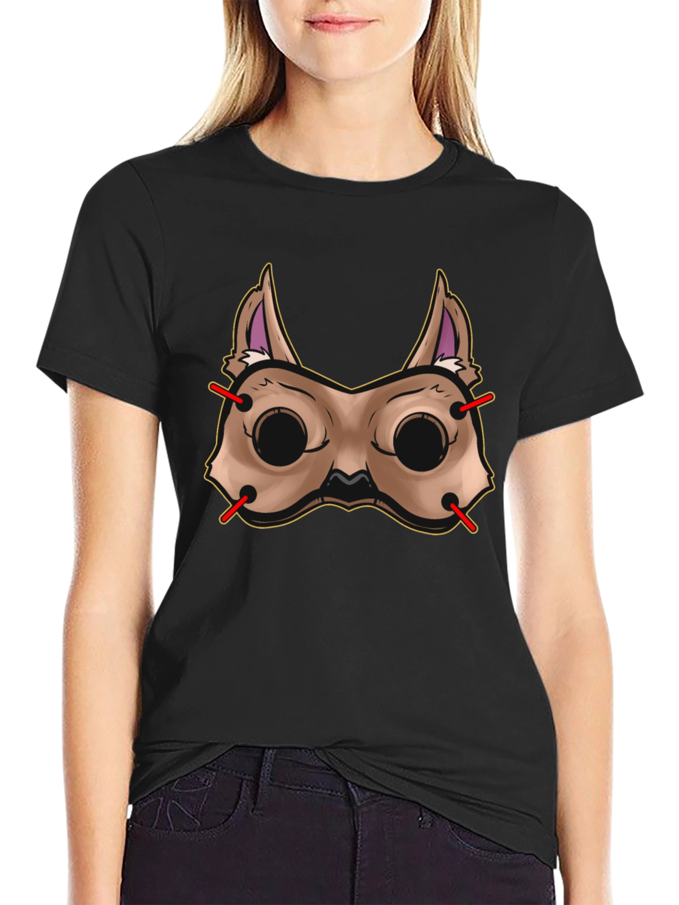 Dog Mask T-Shirt - Unique Graphic Tee