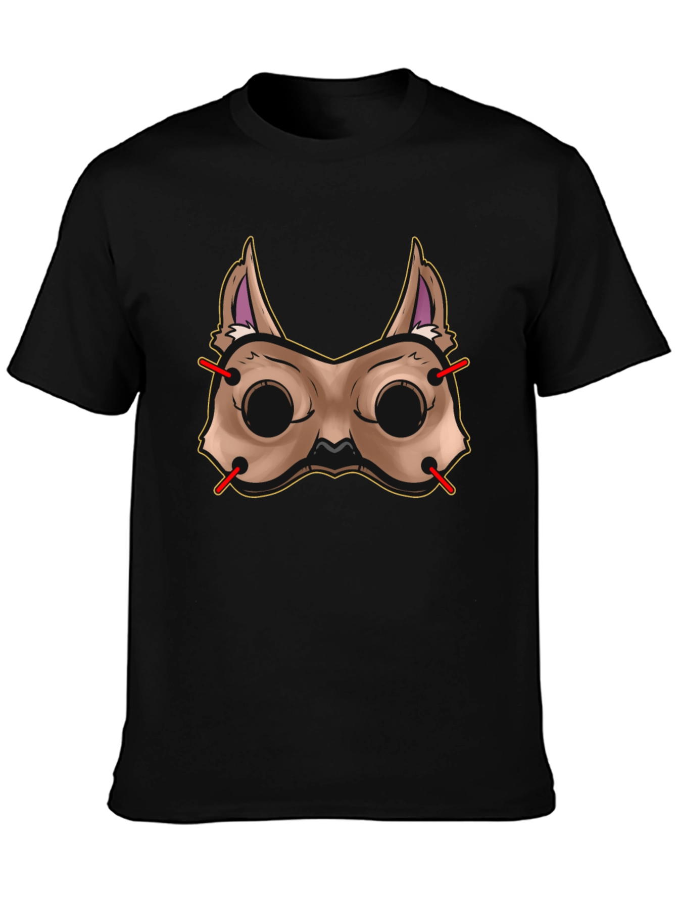 Dog Mask T-Shirt - Unique Graphic Tee