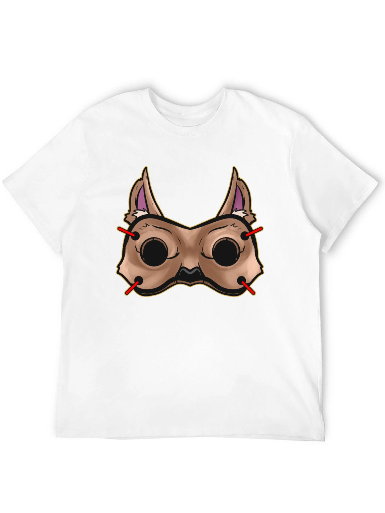 Dog Mask T-Shirt - Unique Graphic Tee