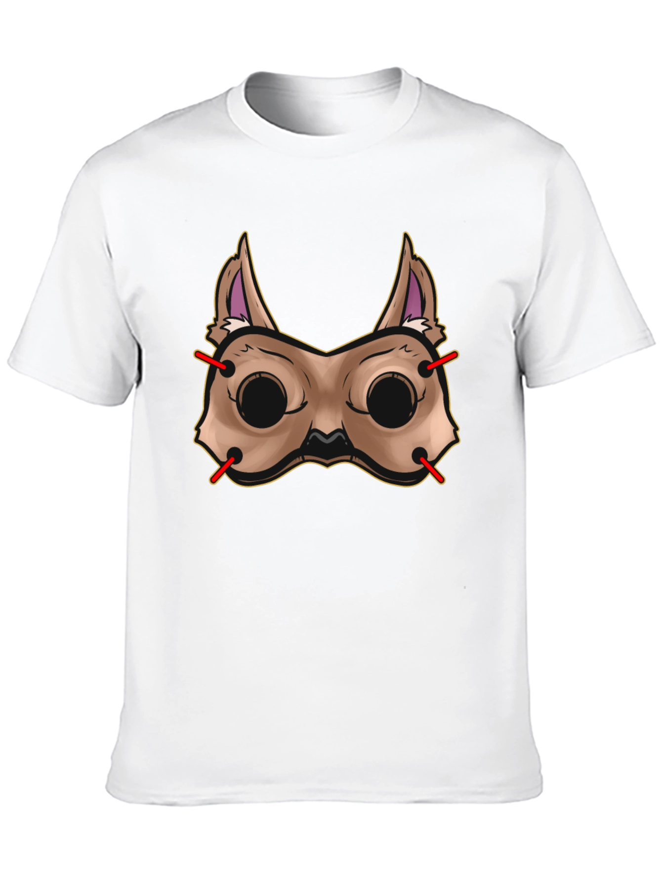 Dog Mask T-Shirt - Unique Graphic Tee
