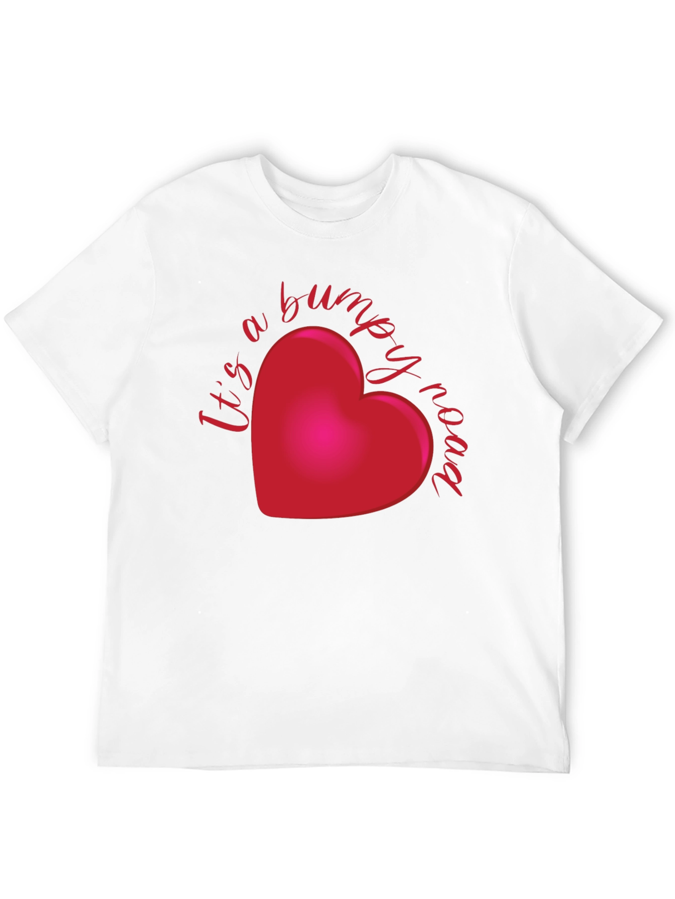 Bumpy Road Heart T-Shirt