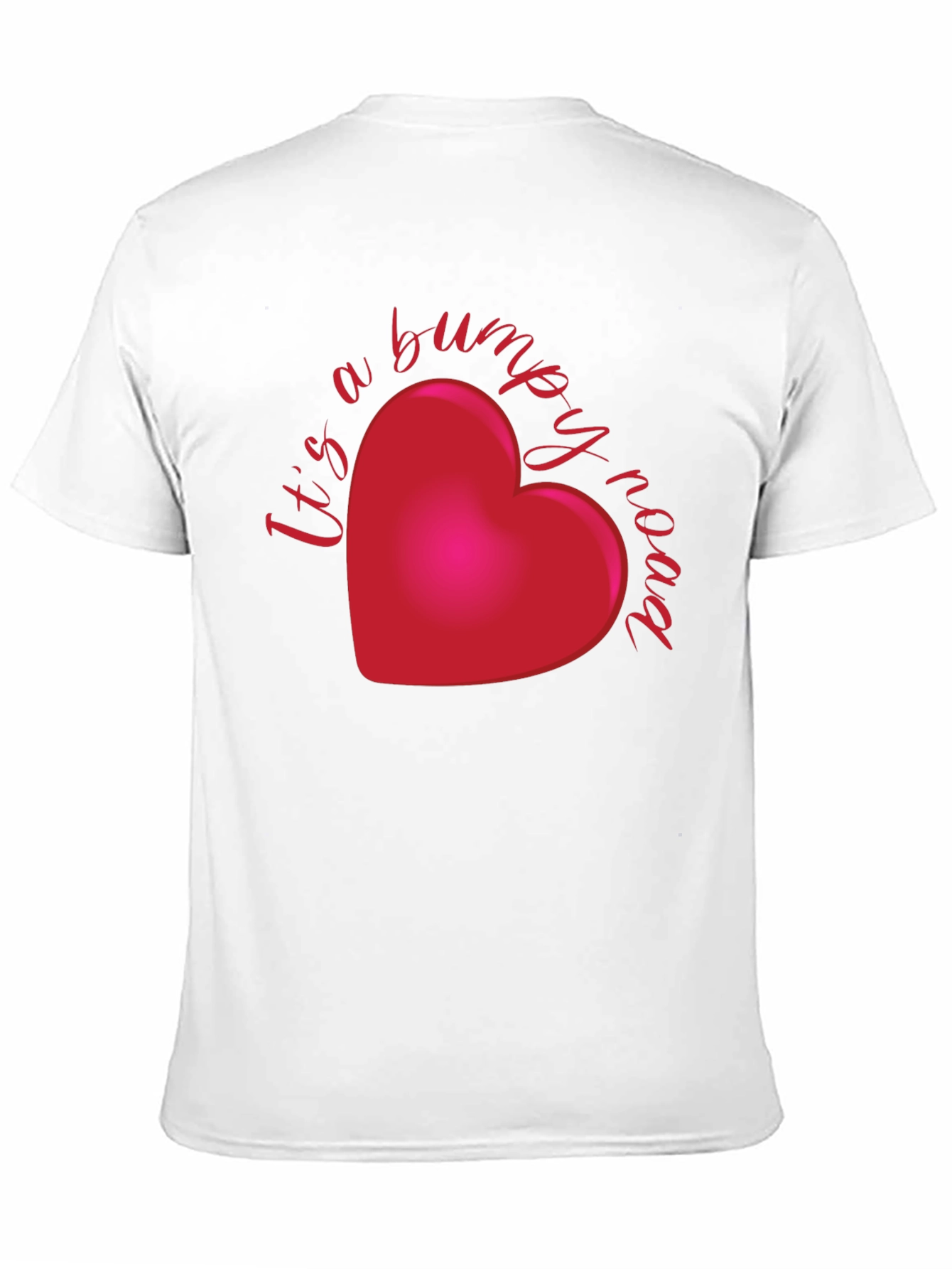 Bumpy Road Heart T-Shirt
