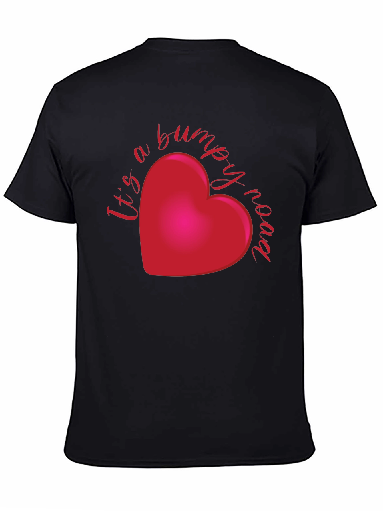 Bumpy Road Heart T-Shirt