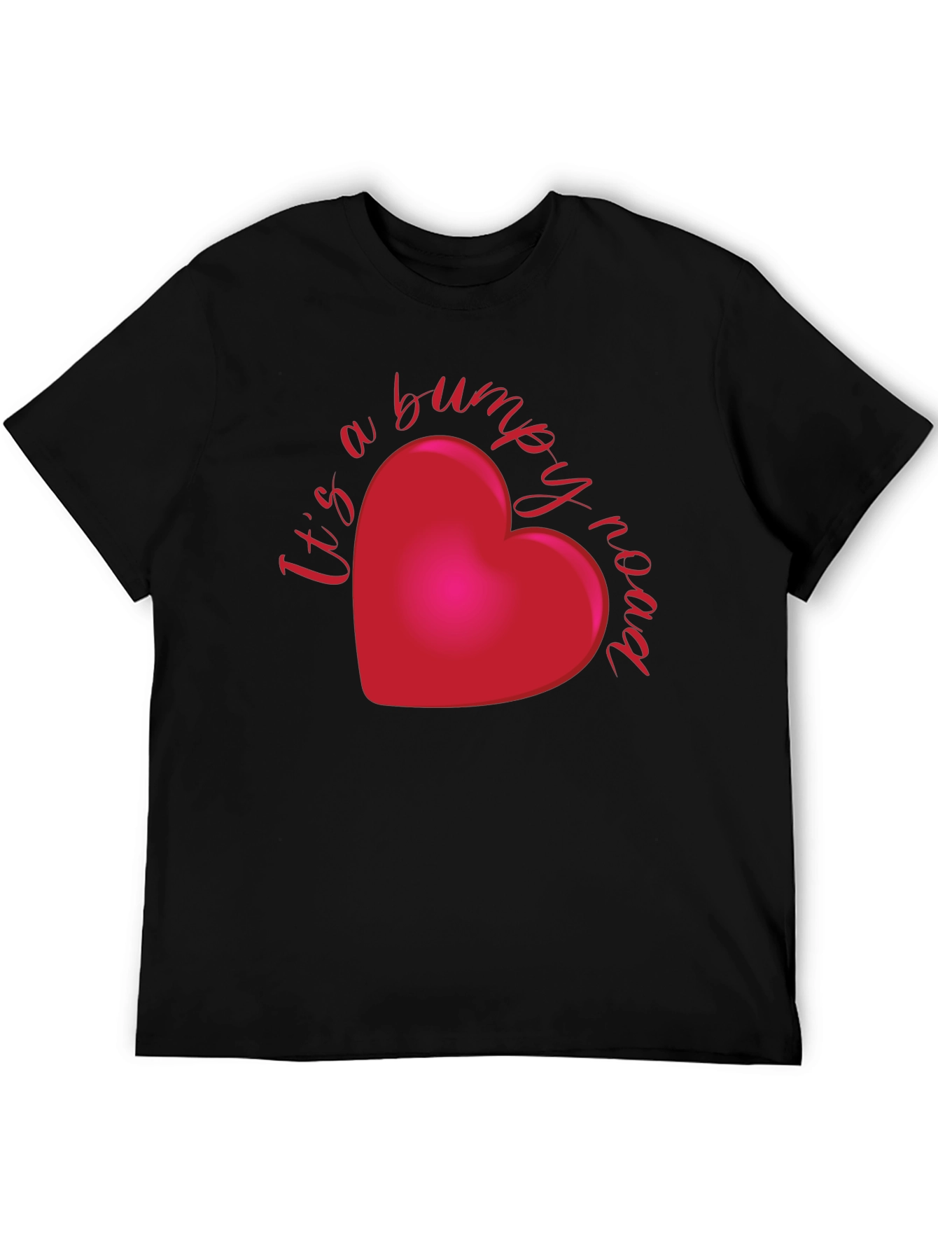 Bumpy Road Heart T-Shirt