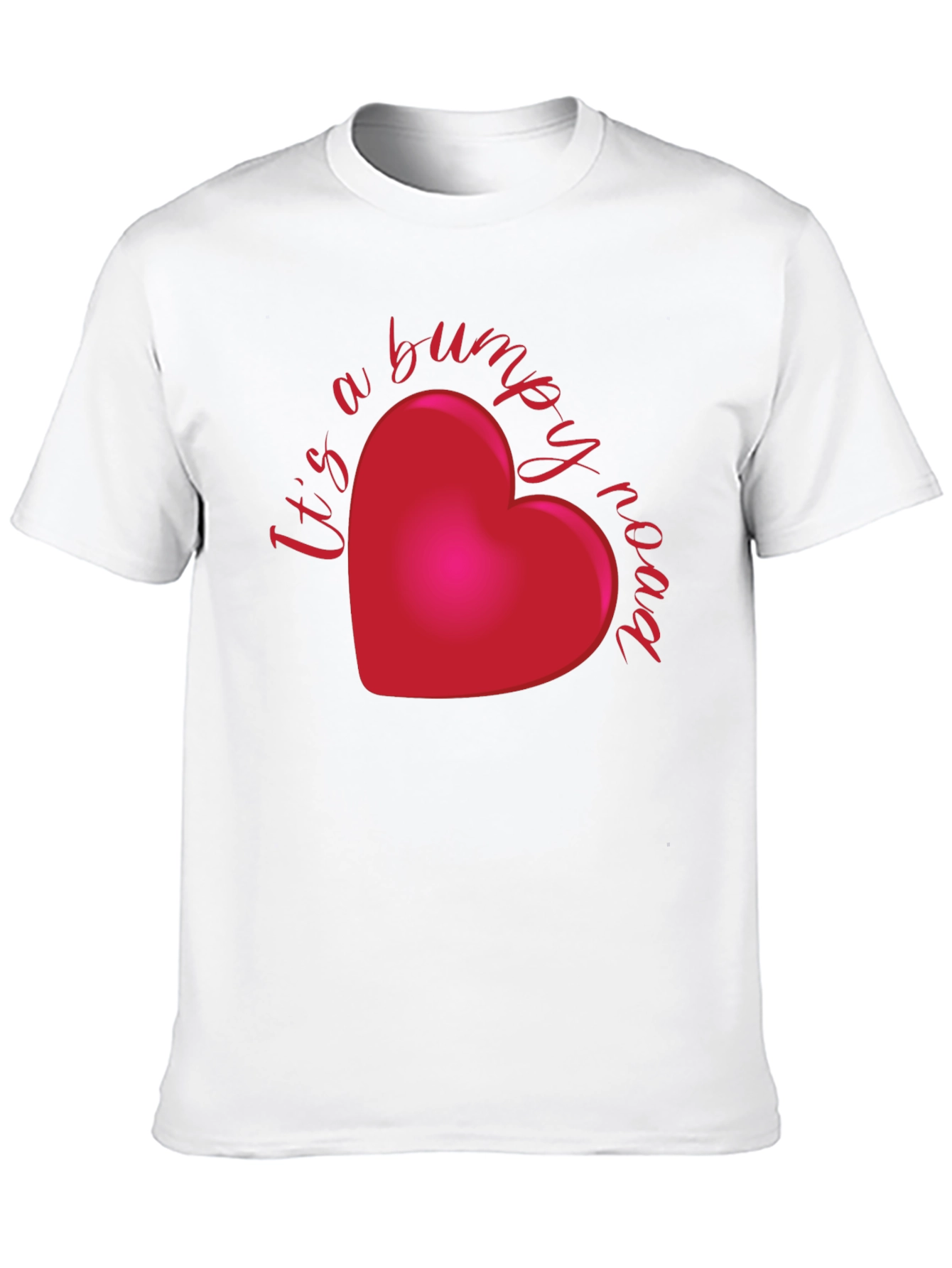 Bumpy Road Heart T-Shirt