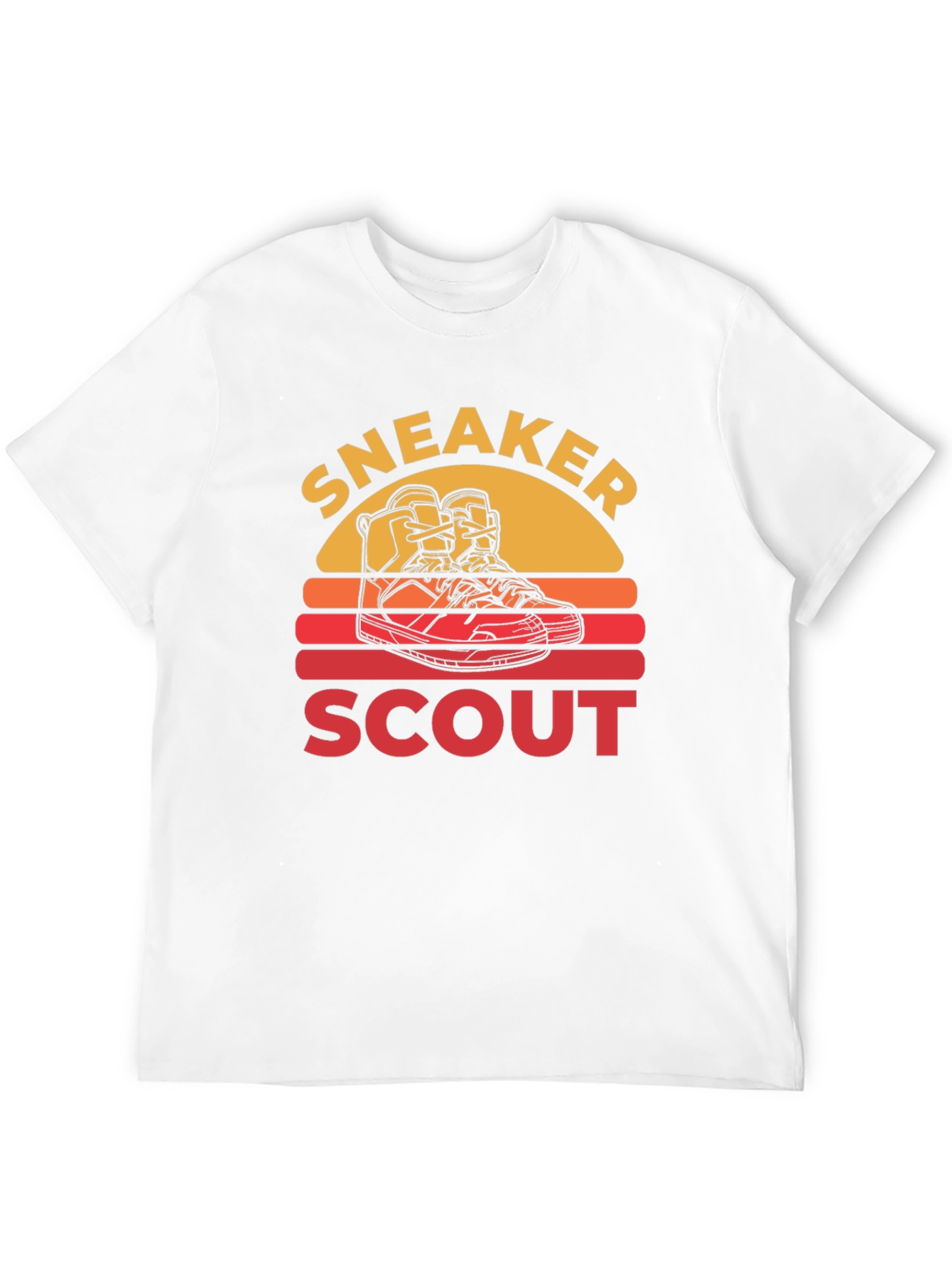 Sneaker Scout Graphic T-Shirt - Retro Design