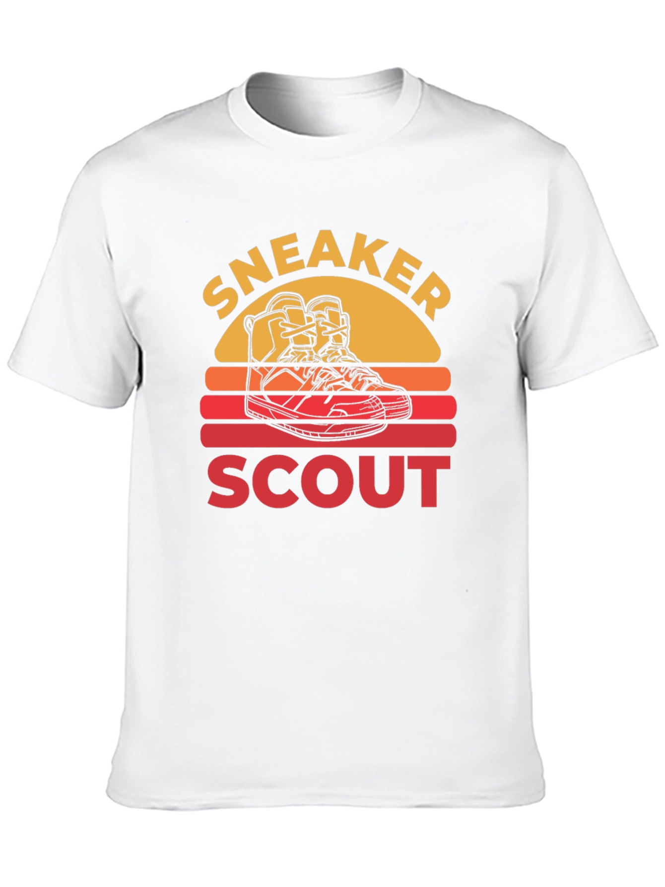 Sneaker Scout Graphic T-Shirt - Retro Design