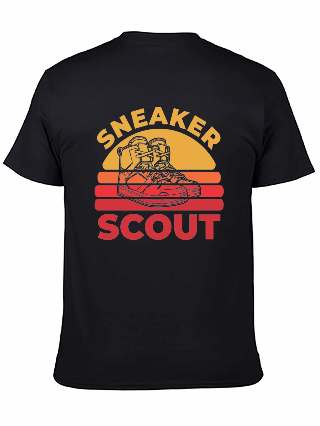 Sneaker Scout Graphic T-Shirt - Retro Design