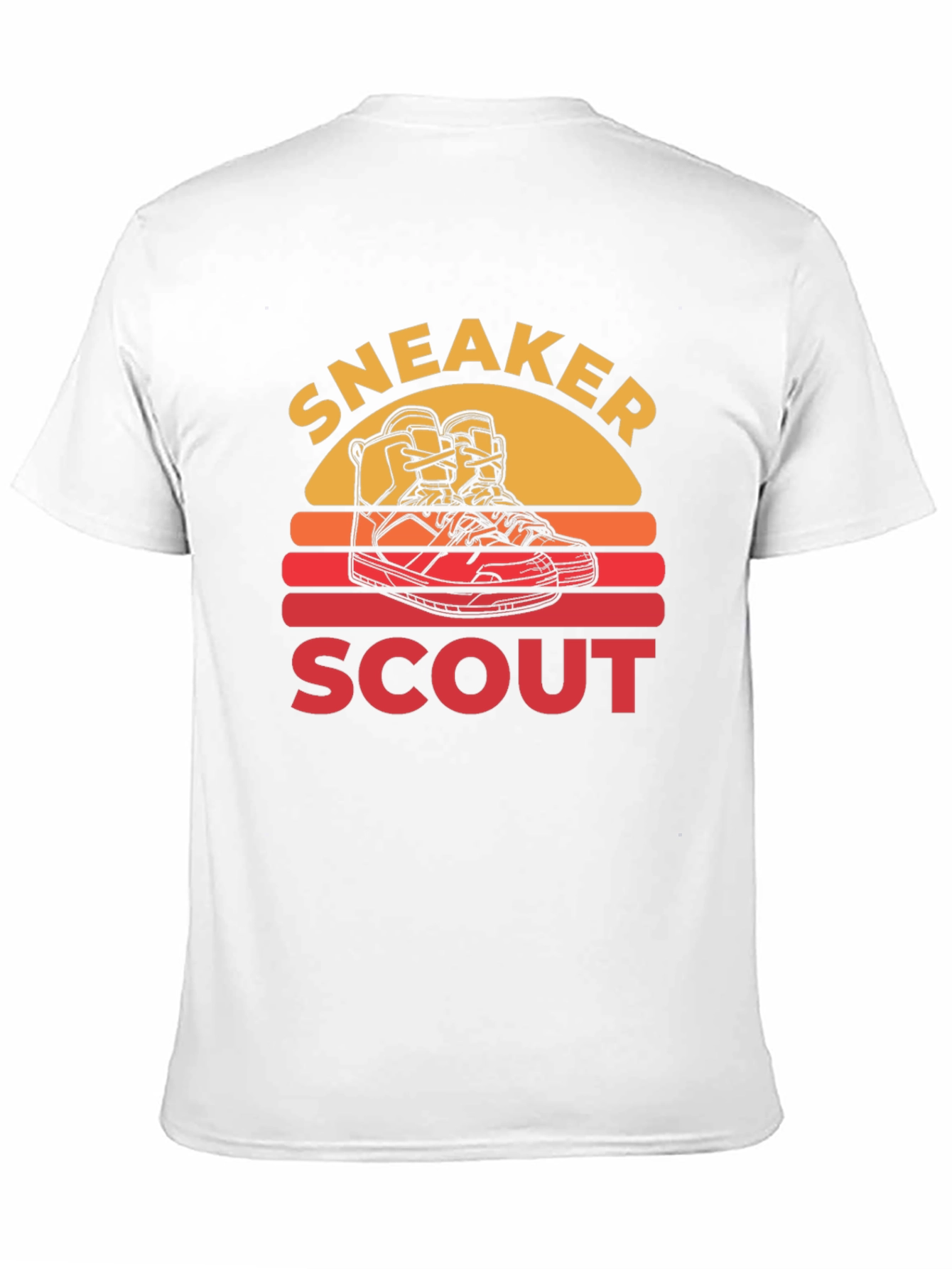 Sneaker Scout Graphic T-Shirt - Retro Design