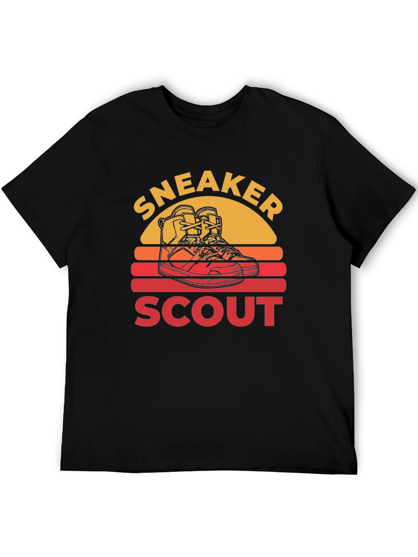 Sneaker Scout Graphic T-Shirt - Retro Design