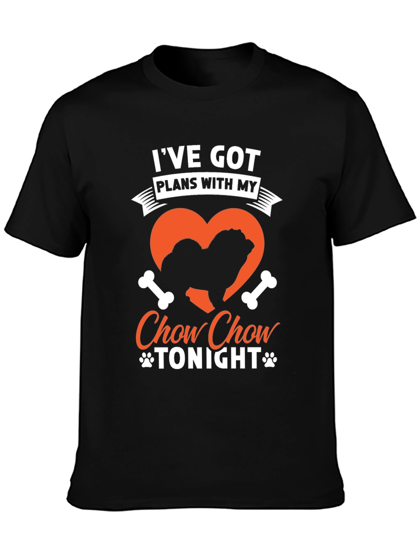 Chow Chow Plans Tonight T-Shirt