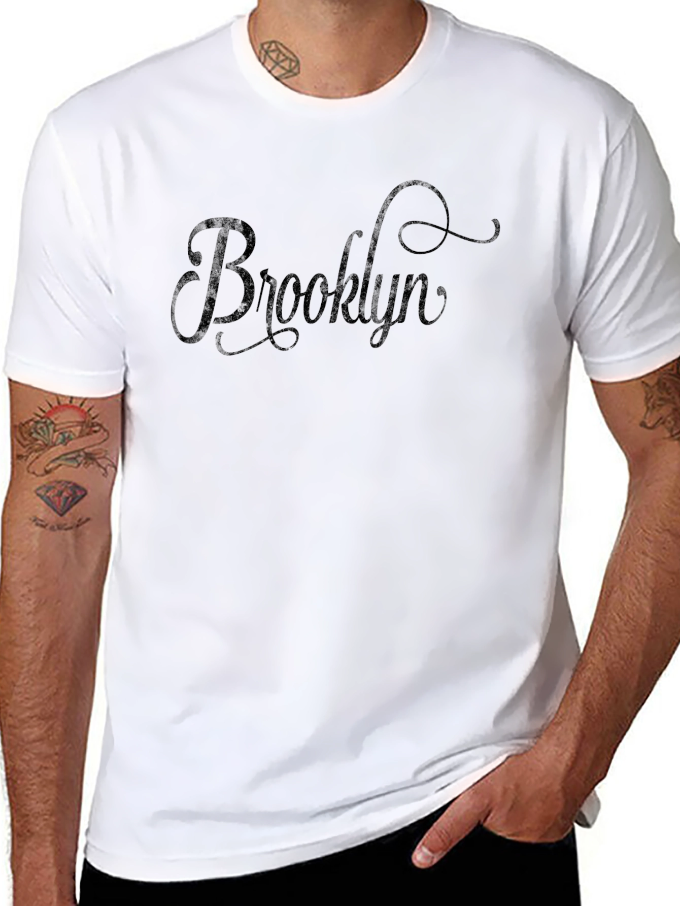 Brooklyn Graphic Tee - Stylish Mens T-Shirt