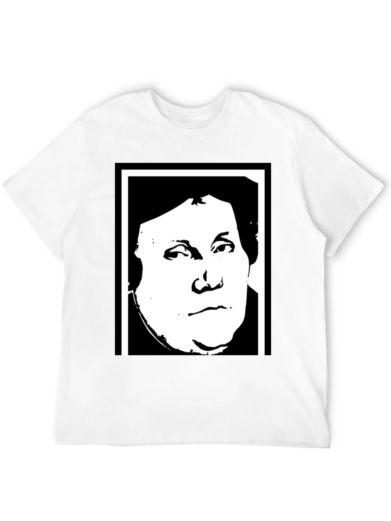 Martin Luther Graphic Tee - Black Unisex T-Shirt
