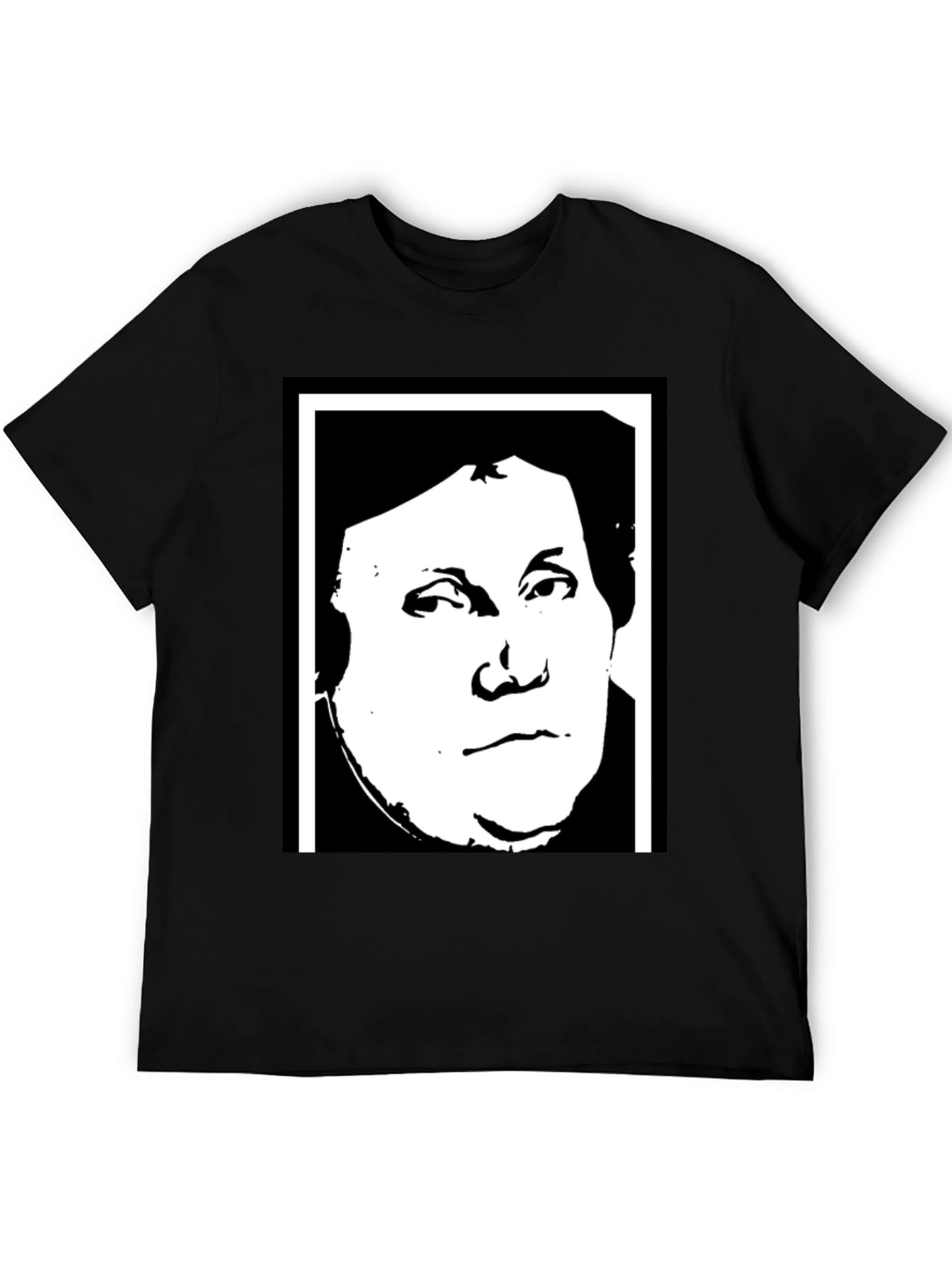 Martin Luther Graphic Tee - Black Unisex T-Shirt