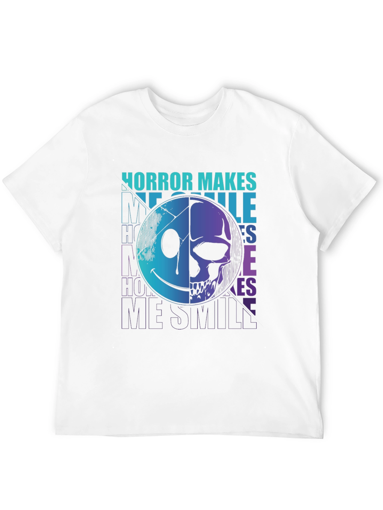 Horror Makes Me Smile Graphic Tee