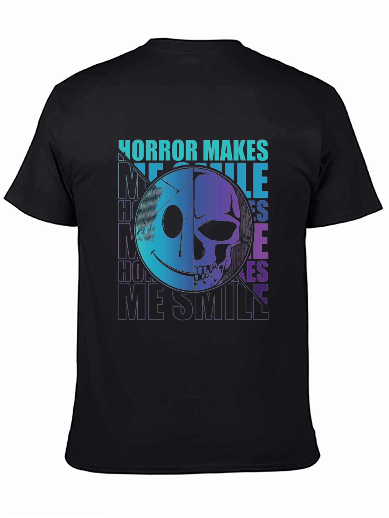 Horror Makes Me Smile Graphic Tee