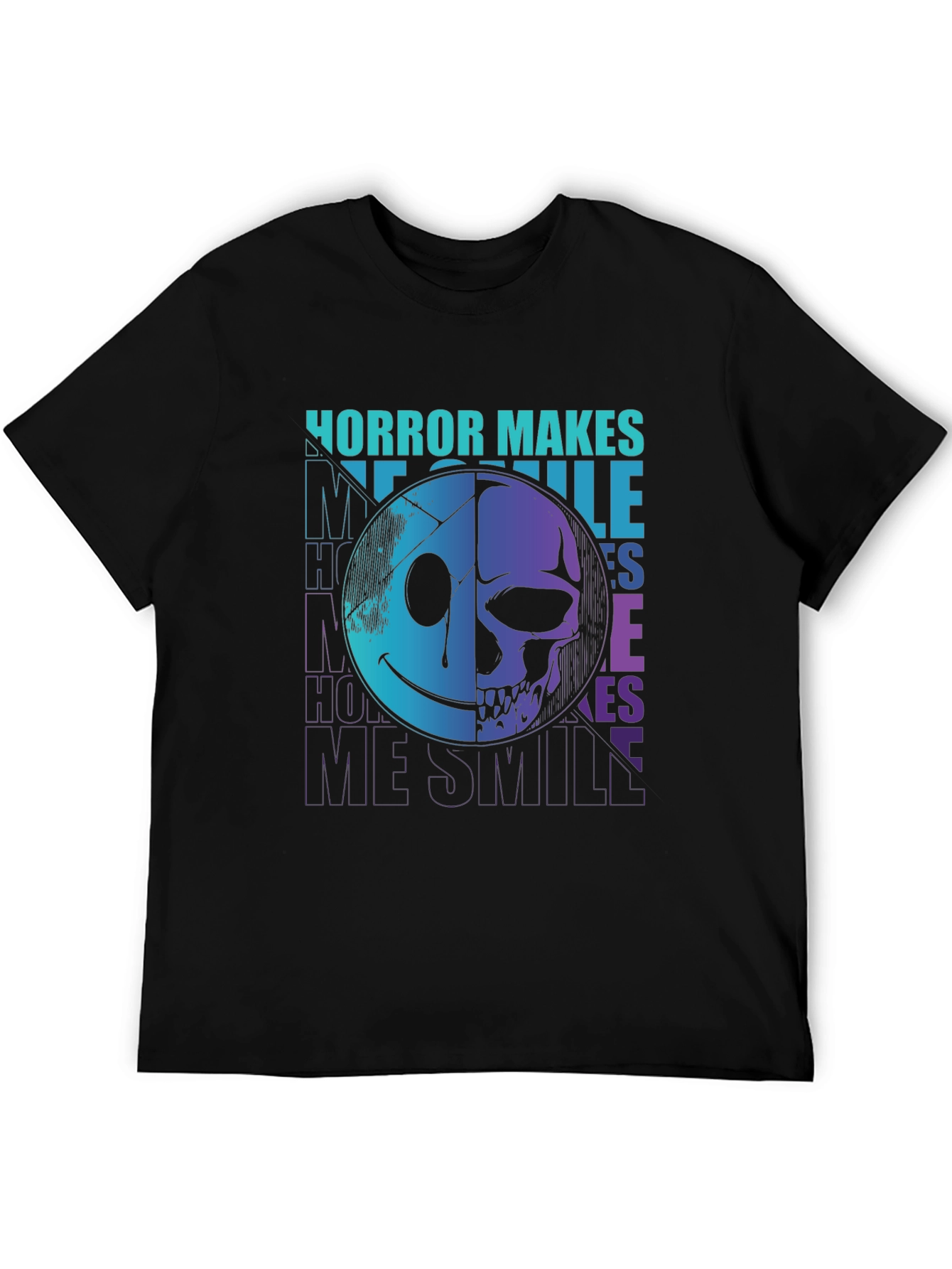 Horror Makes Me Smile Graphic Tee