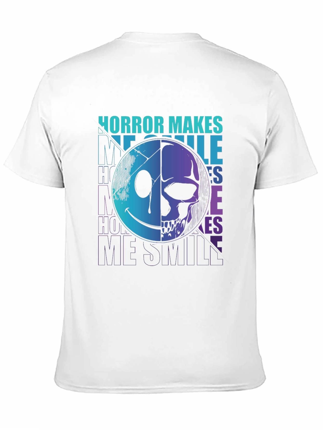 Horror Makes Me Smile Graphic Tee