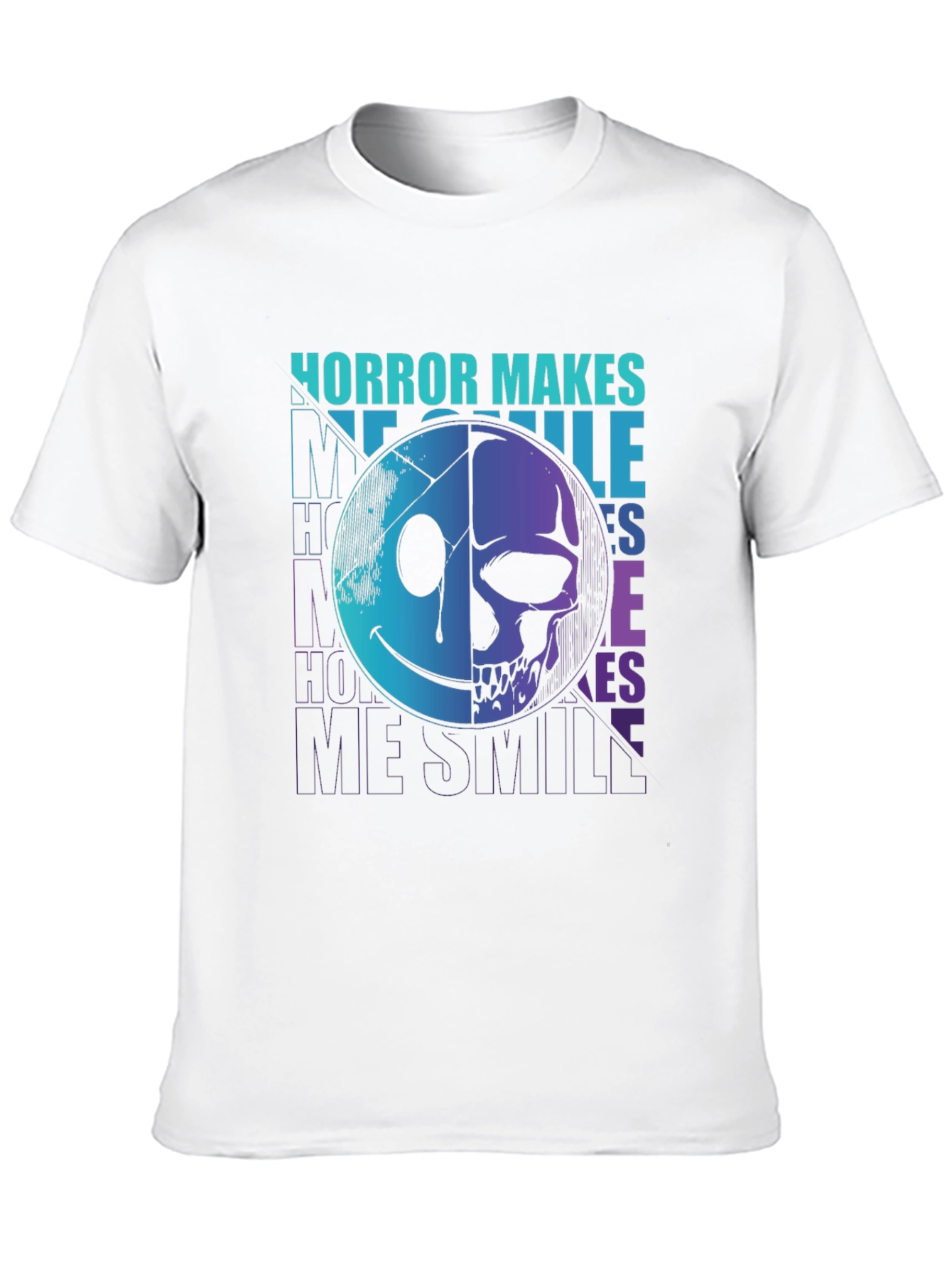 Horror Makes Me Smile Graphic Tee