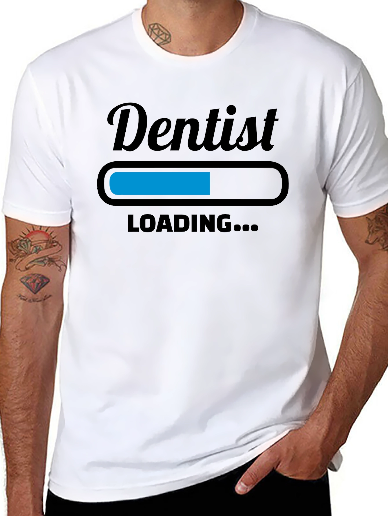 Dentist Loading T-Shirt - Funny Dental Apparel