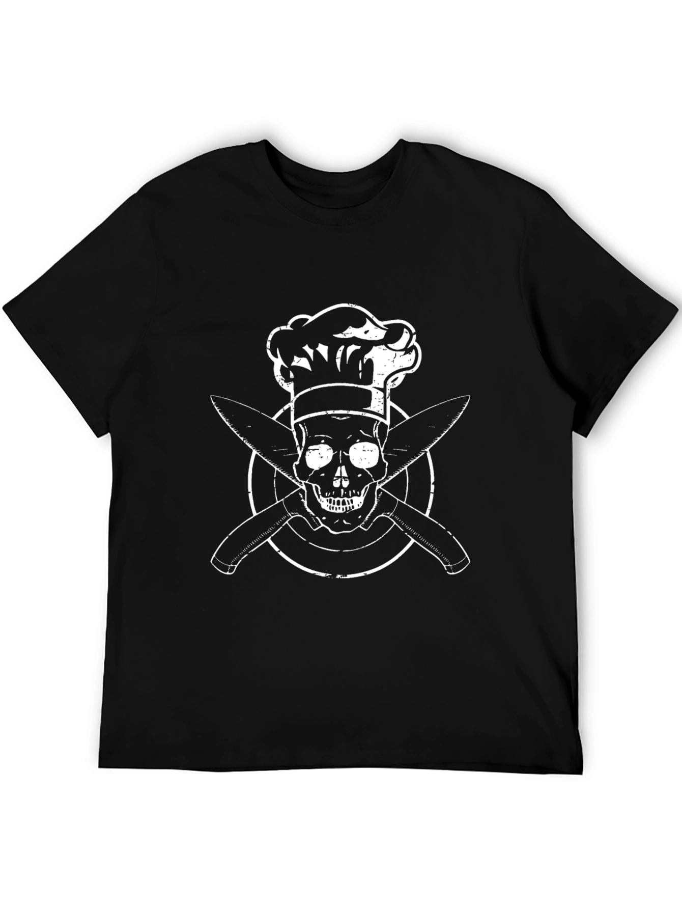 Chef Skull Graphic T-Shirt