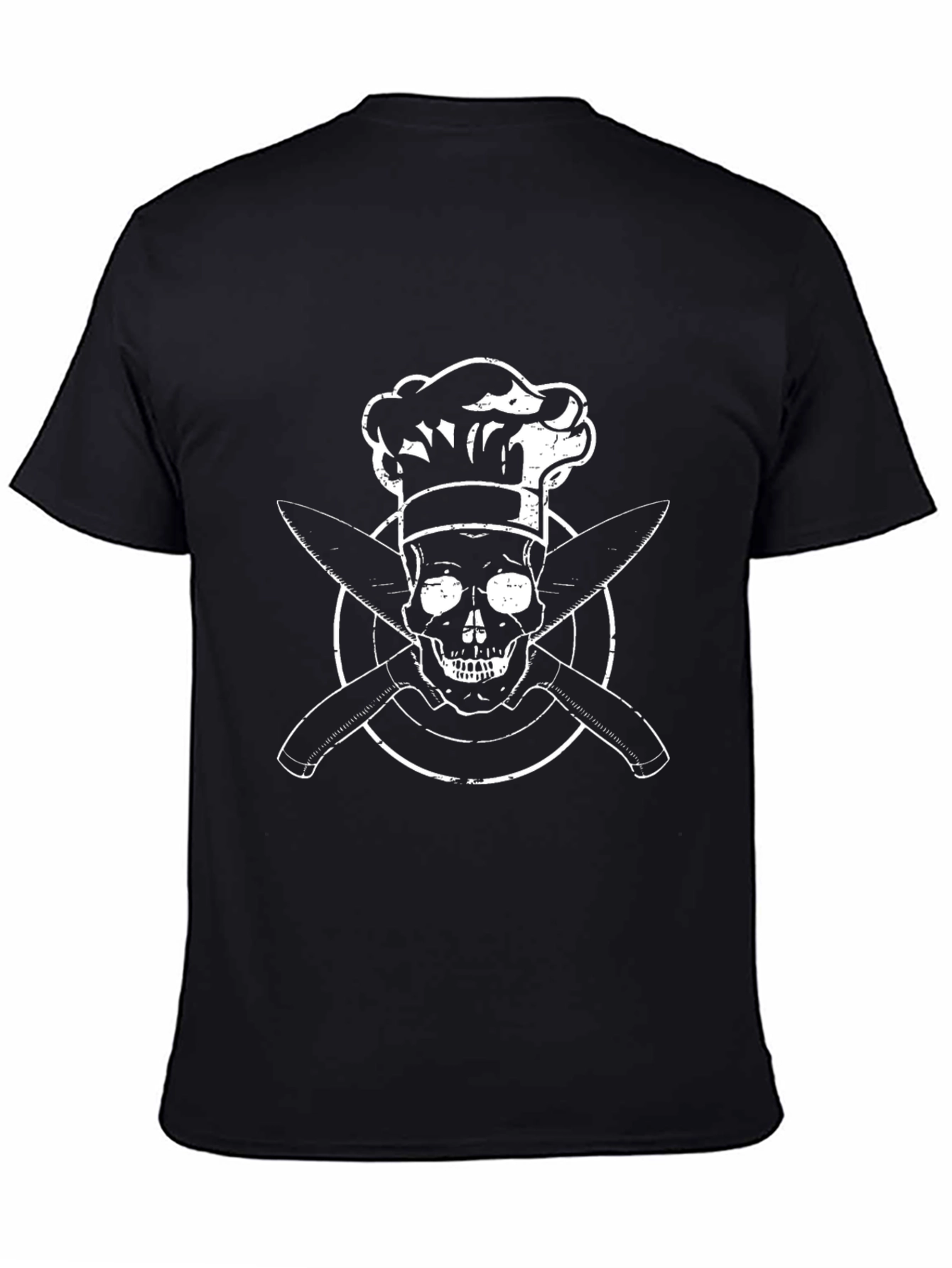 Chef Skull Graphic T-Shirt