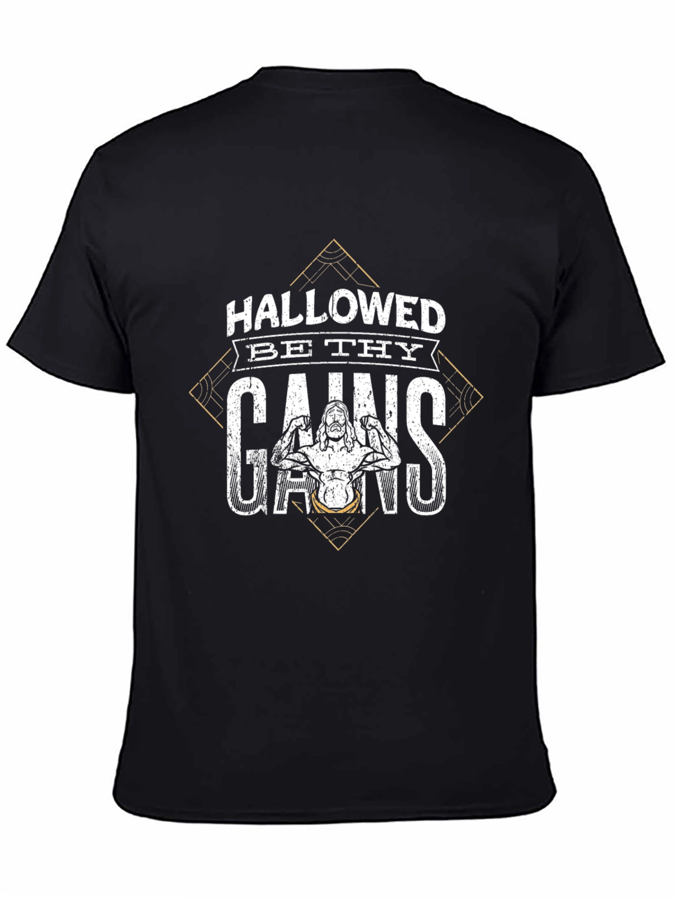 Hallowed Be Thy Gains Black T-Shirt