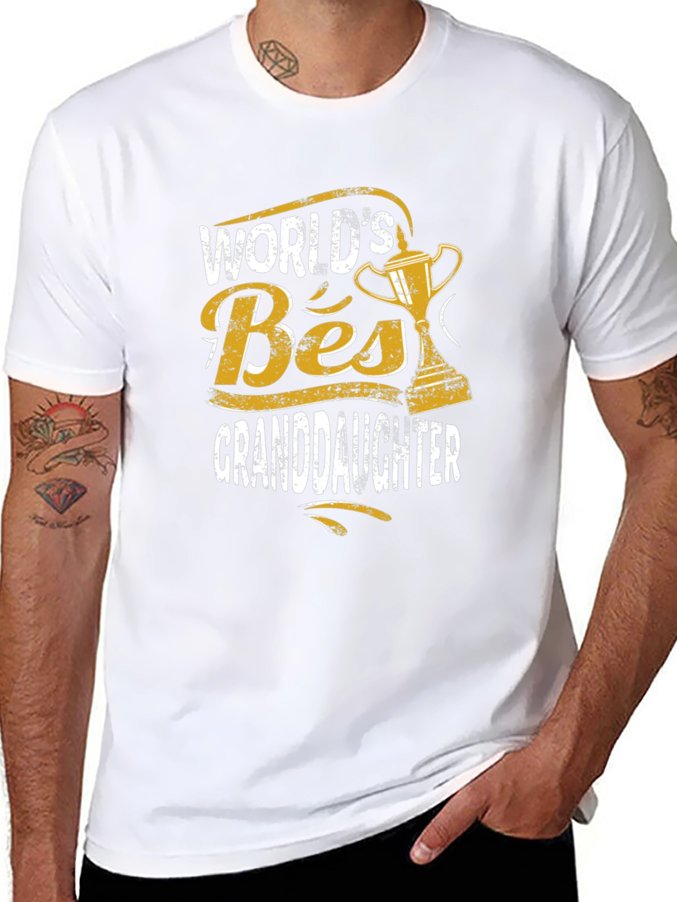 Worlds Best Granddaughter T-Shirt