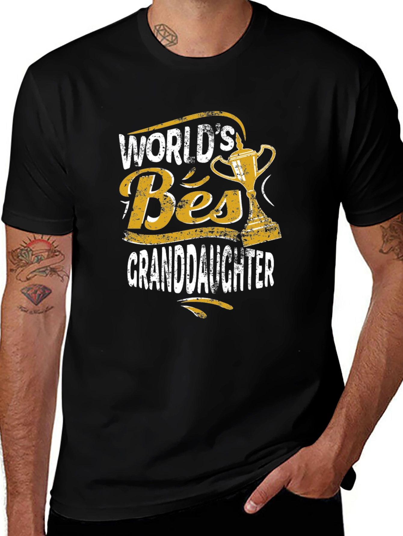 Worlds Best Granddaughter T-Shirt