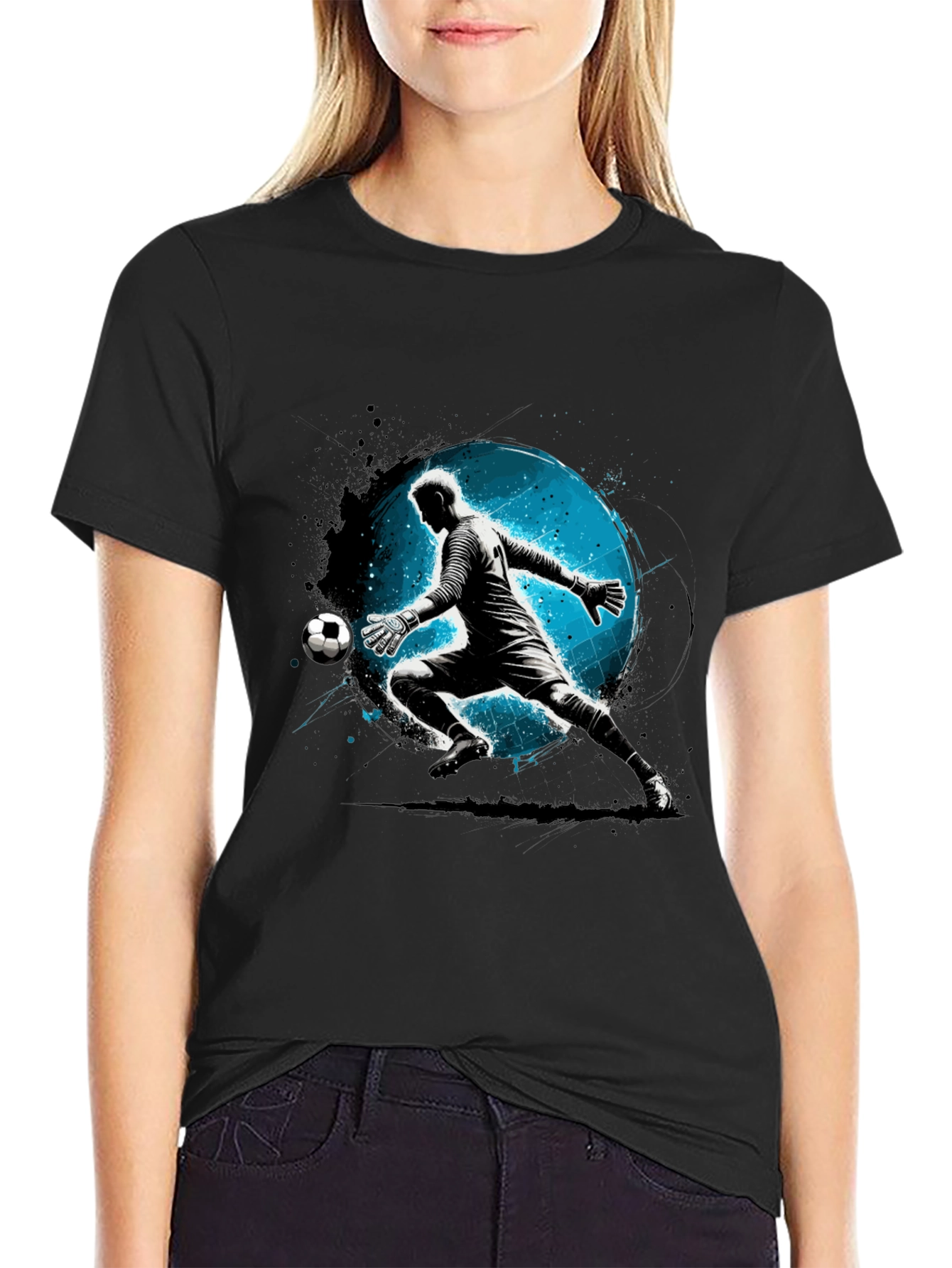 Goalkeeper Graphic T-Shirt - Soccer Fan Apparel