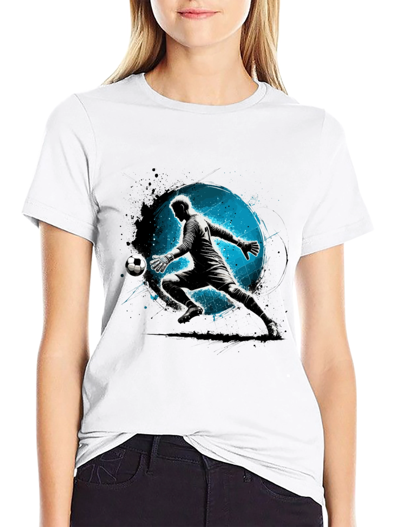 Goalkeeper Graphic T-Shirt - Soccer Fan Apparel