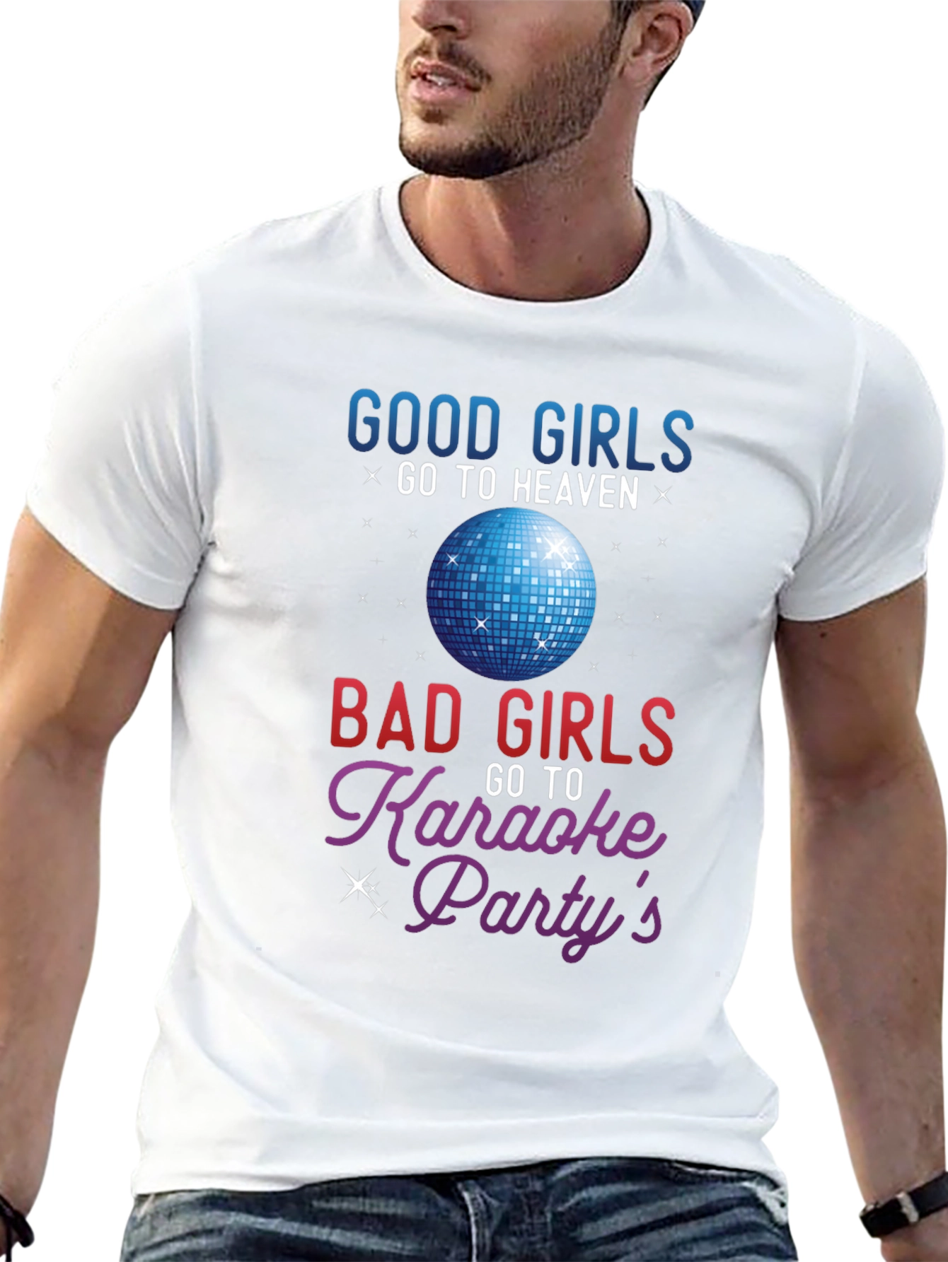 Good Girls Heaven Bad Girls Karaoke T-Shirt