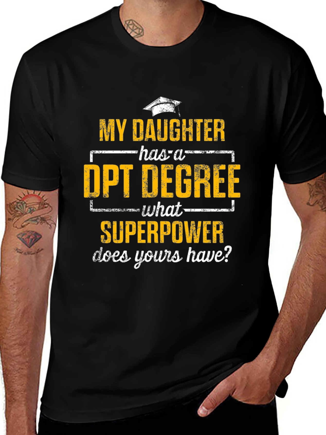 DPT Degree Superpower T-Shirt