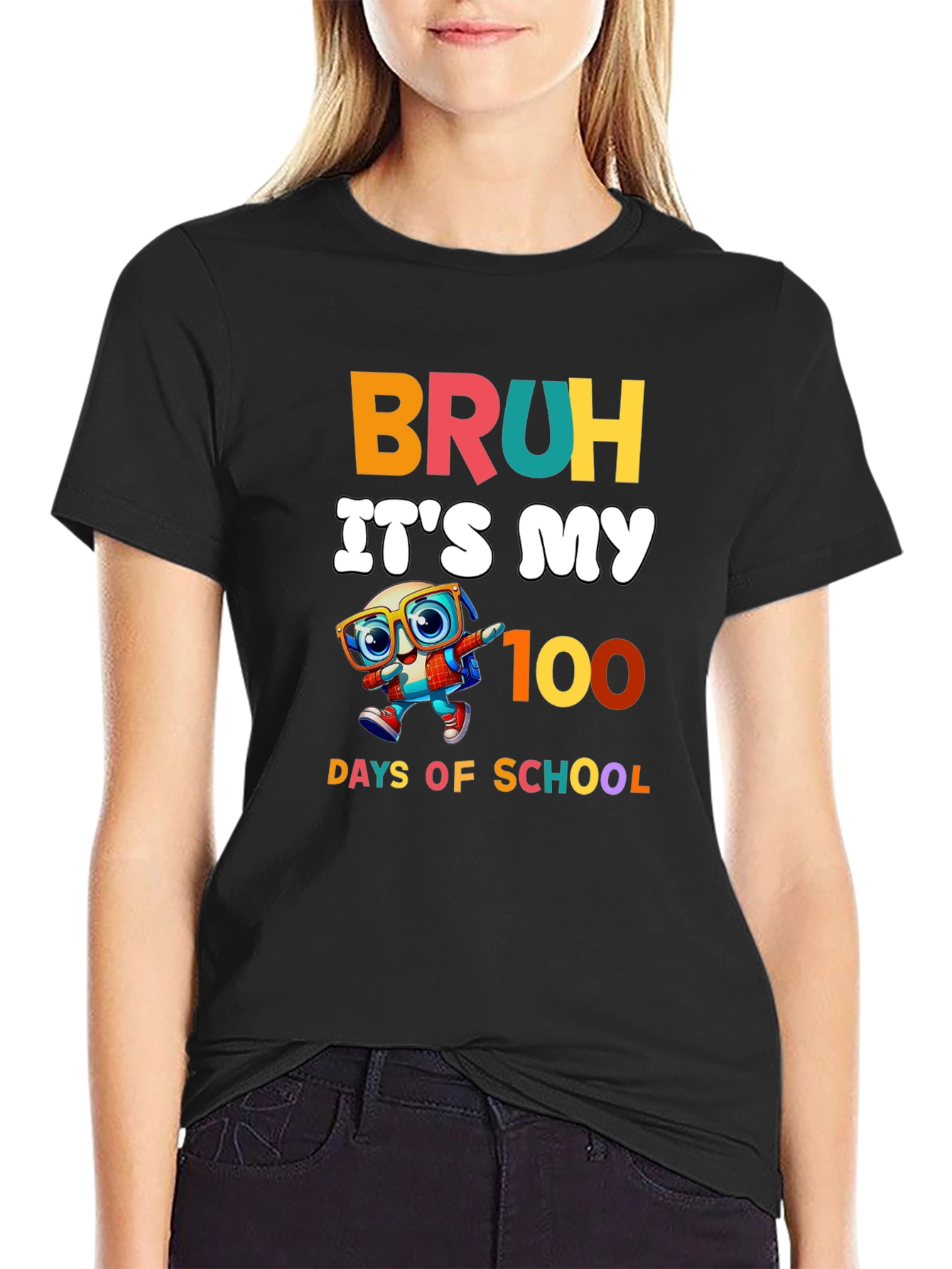 Bruh Its My 100 Days of School T-Shirt