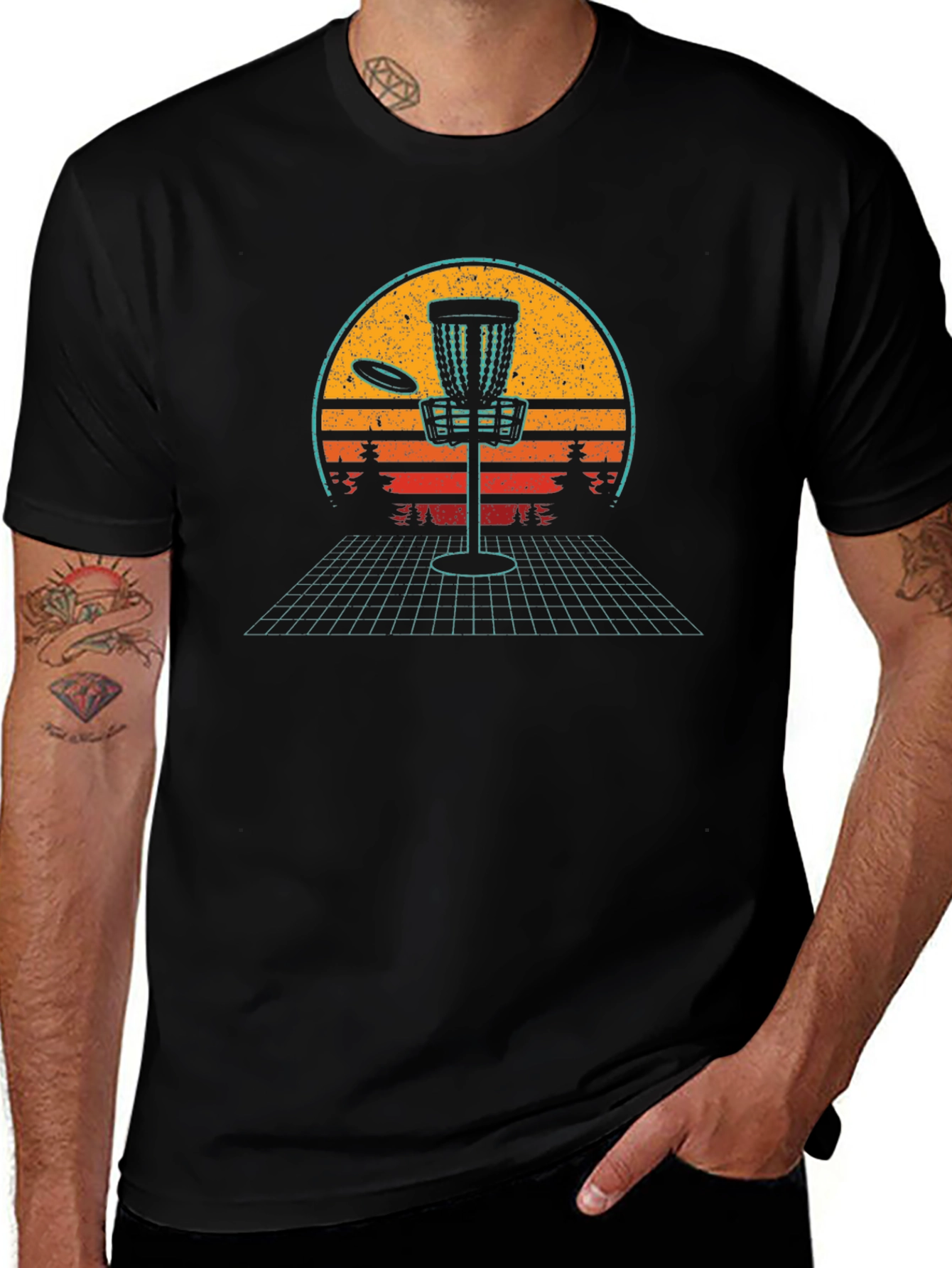 Retro Disc Golf T-Shirt