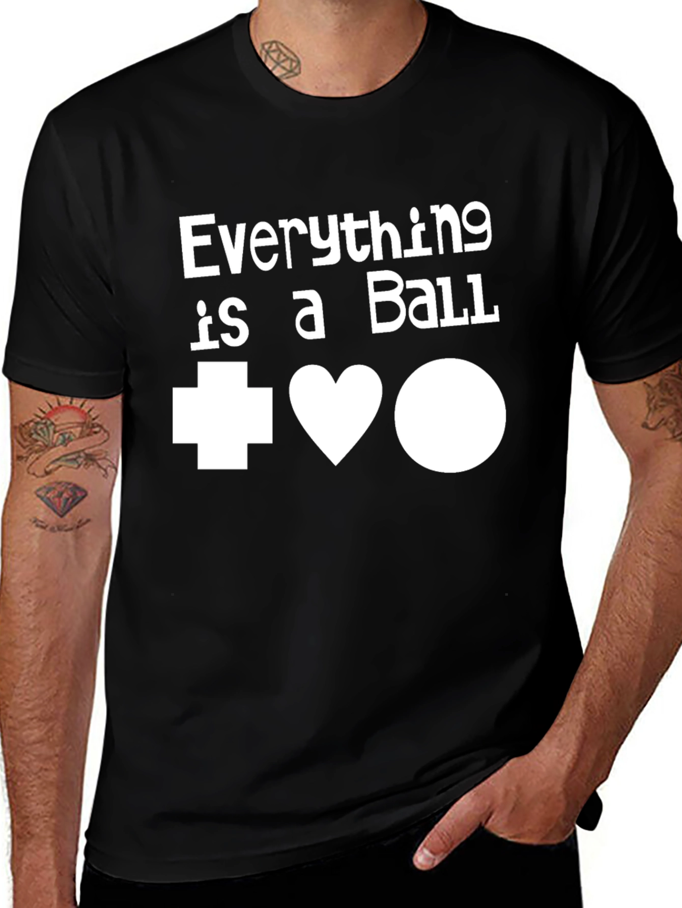 Everything is a Ball Graphic Tee - Mens T-Shirt