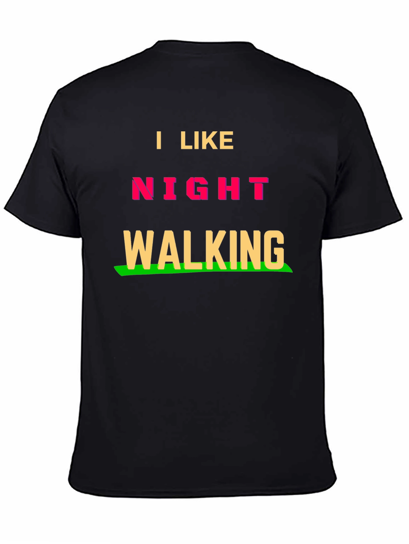I Like Night Walking T-Shirt - Fun Novelty Tee