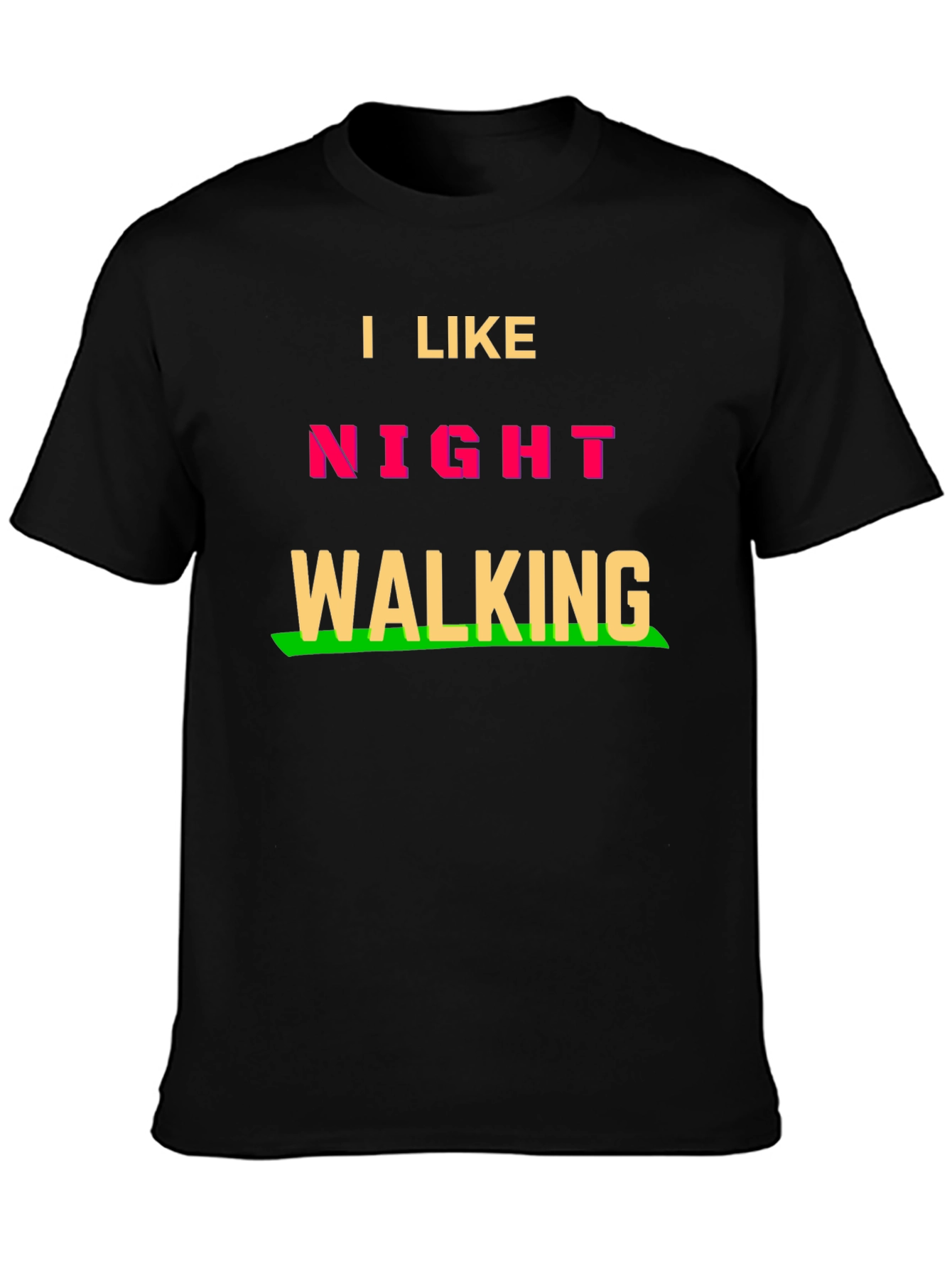 I Like Night Walking T-Shirt - Fun Novelty Tee