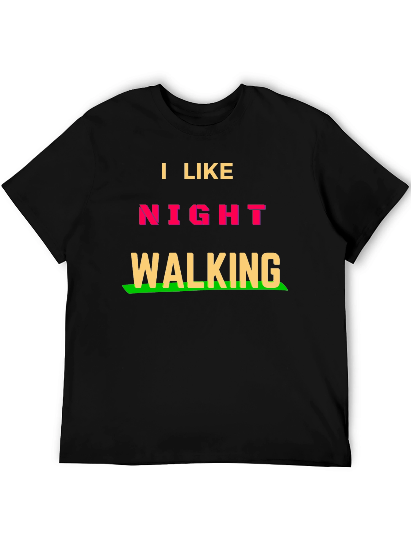 I Like Night Walking T-Shirt - Fun Novelty Tee