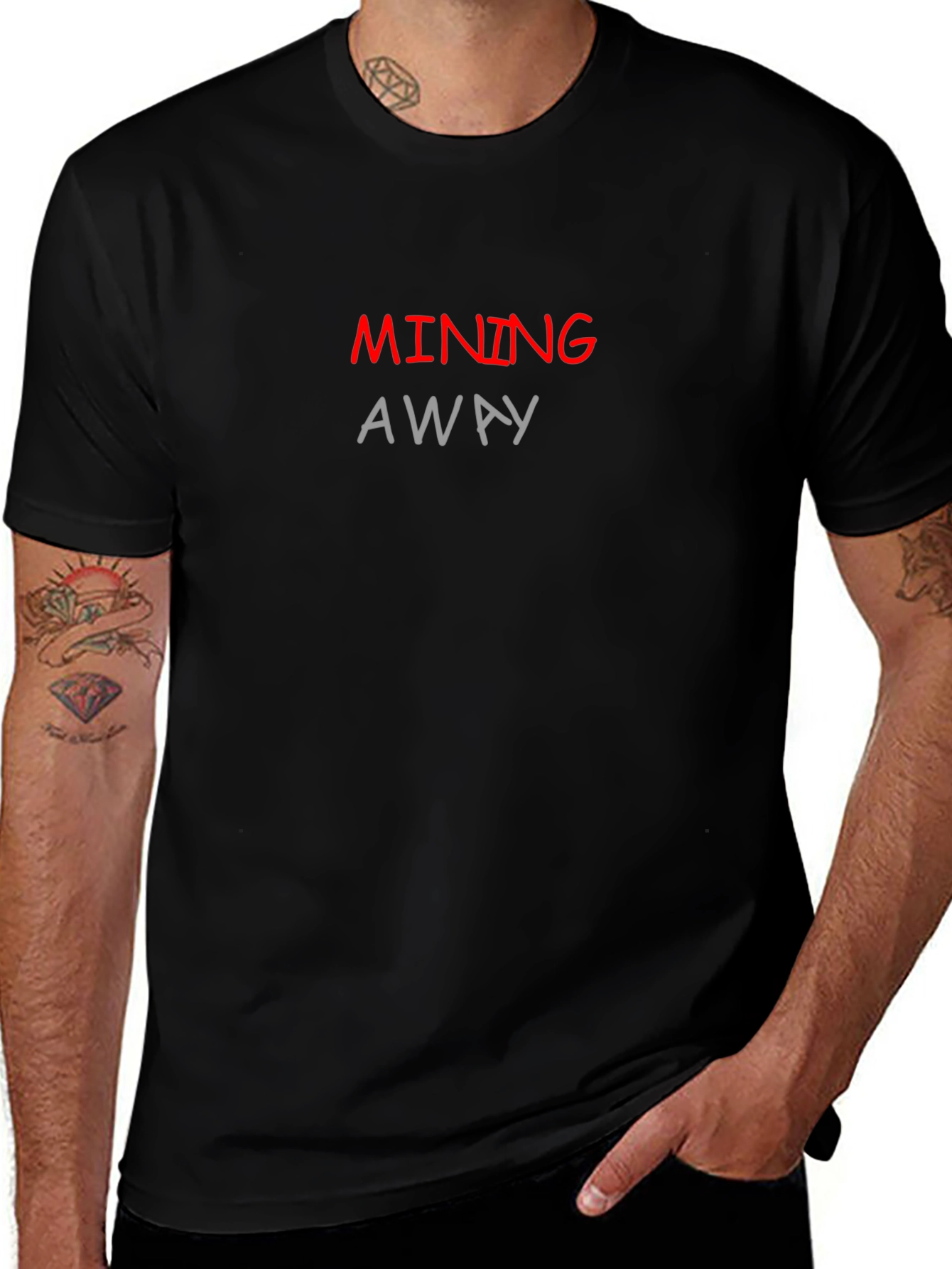 Mining Away Graphic Tee