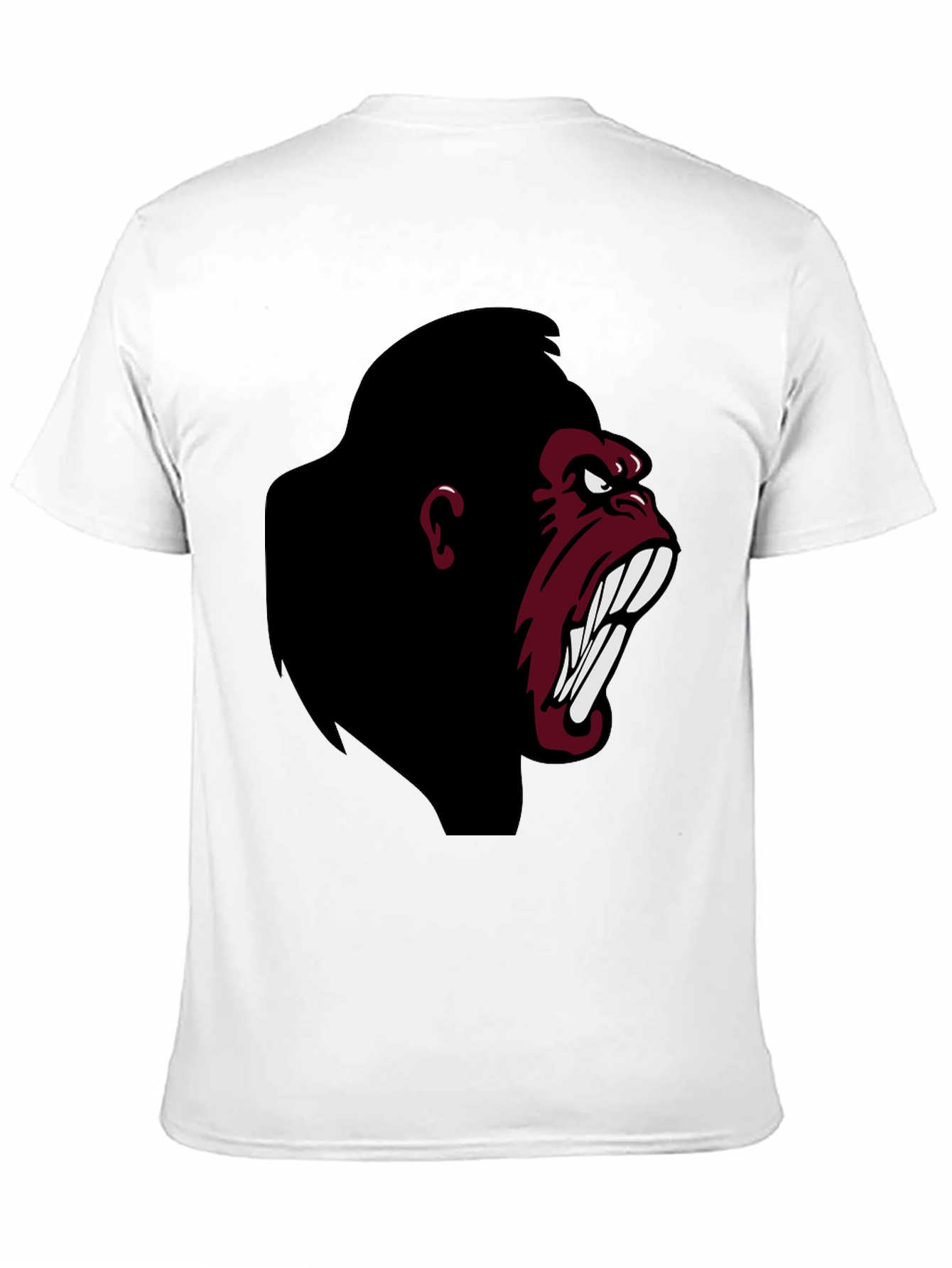 Angry Gorilla Graphic T-Shirt - Black
