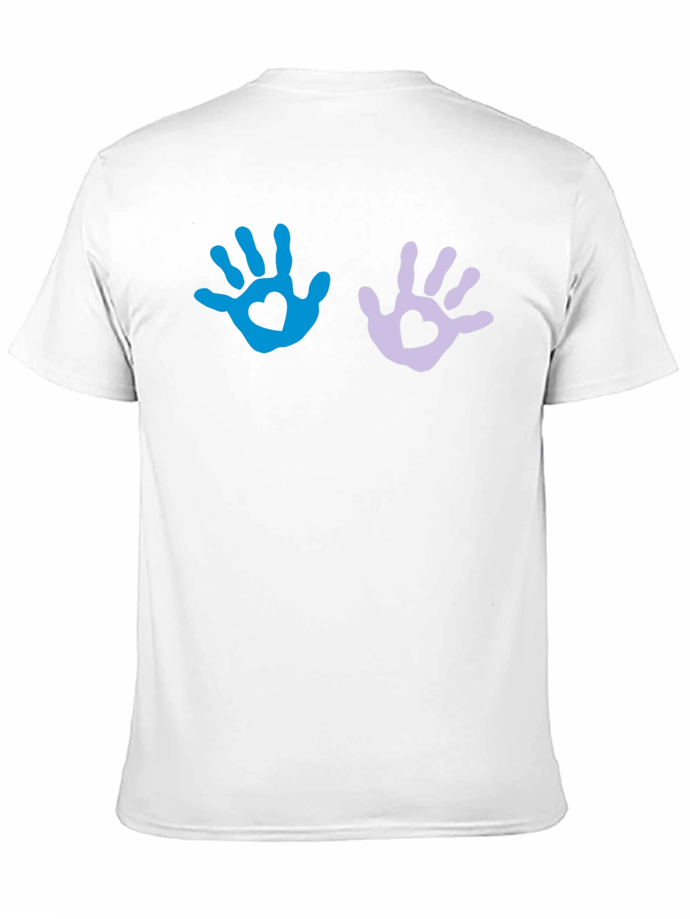 Heart Handprint Graphic T-Shirt