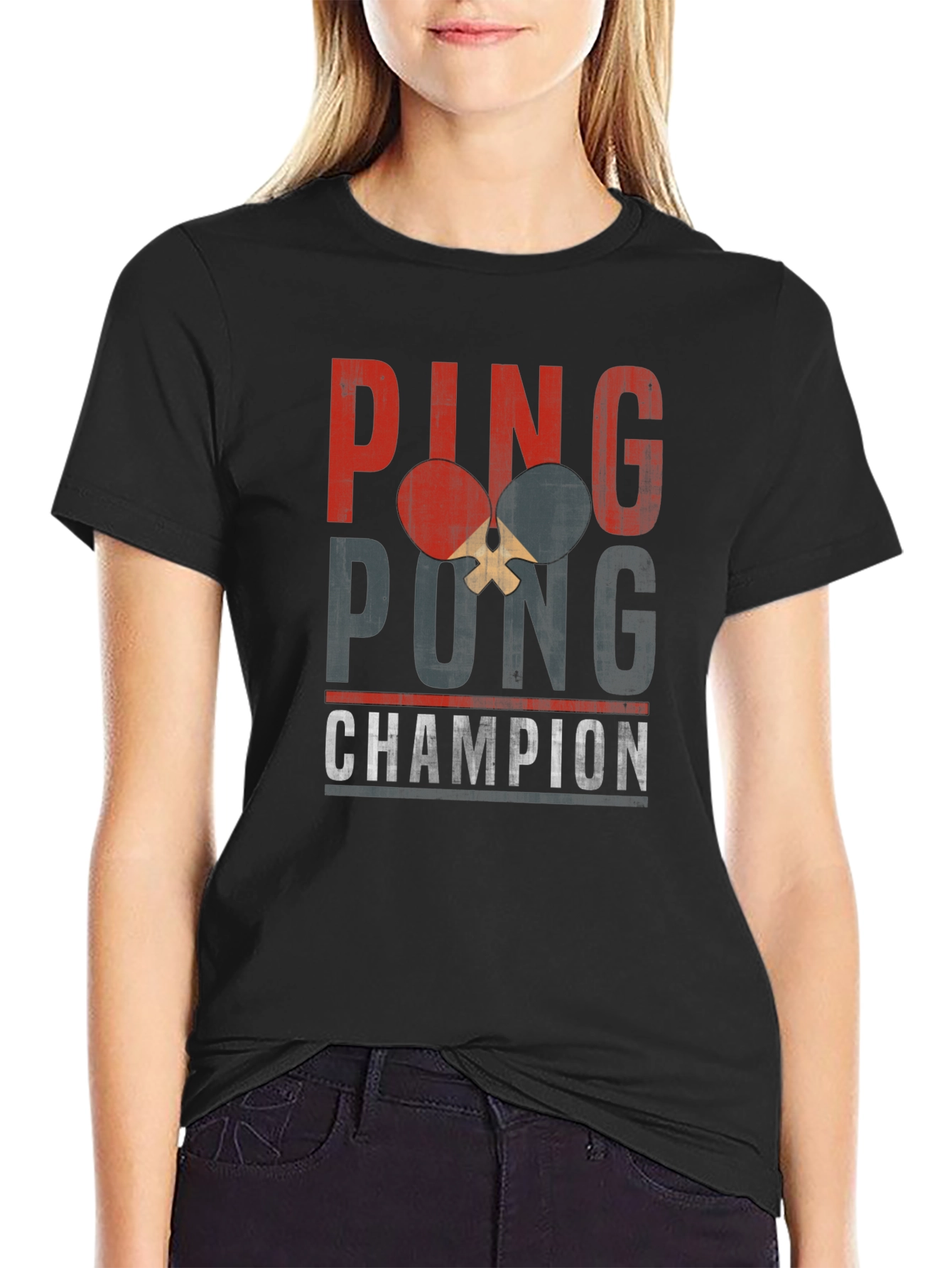 Ping Pong Champion Graphic Tee