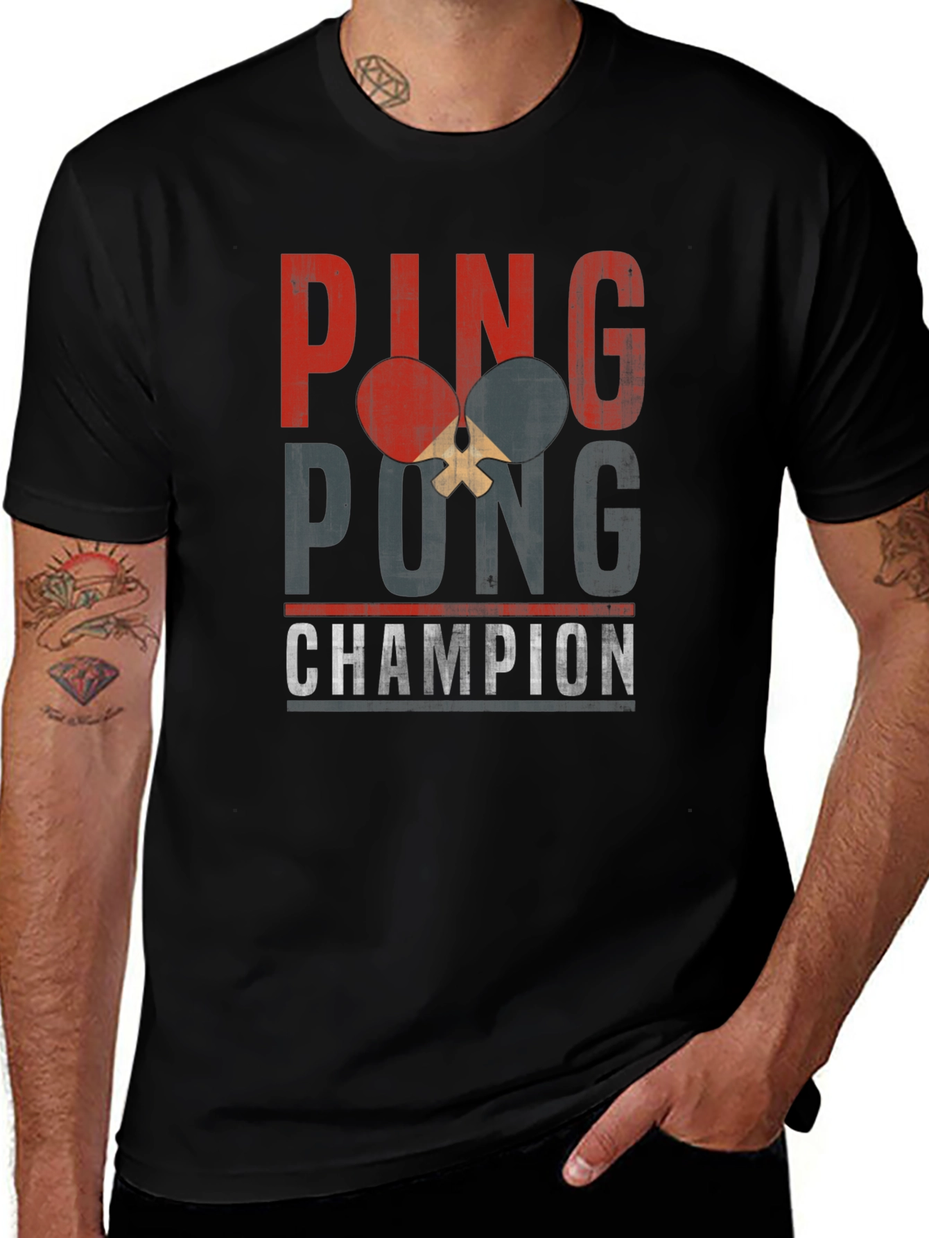Ping Pong Champion Graphic Tee