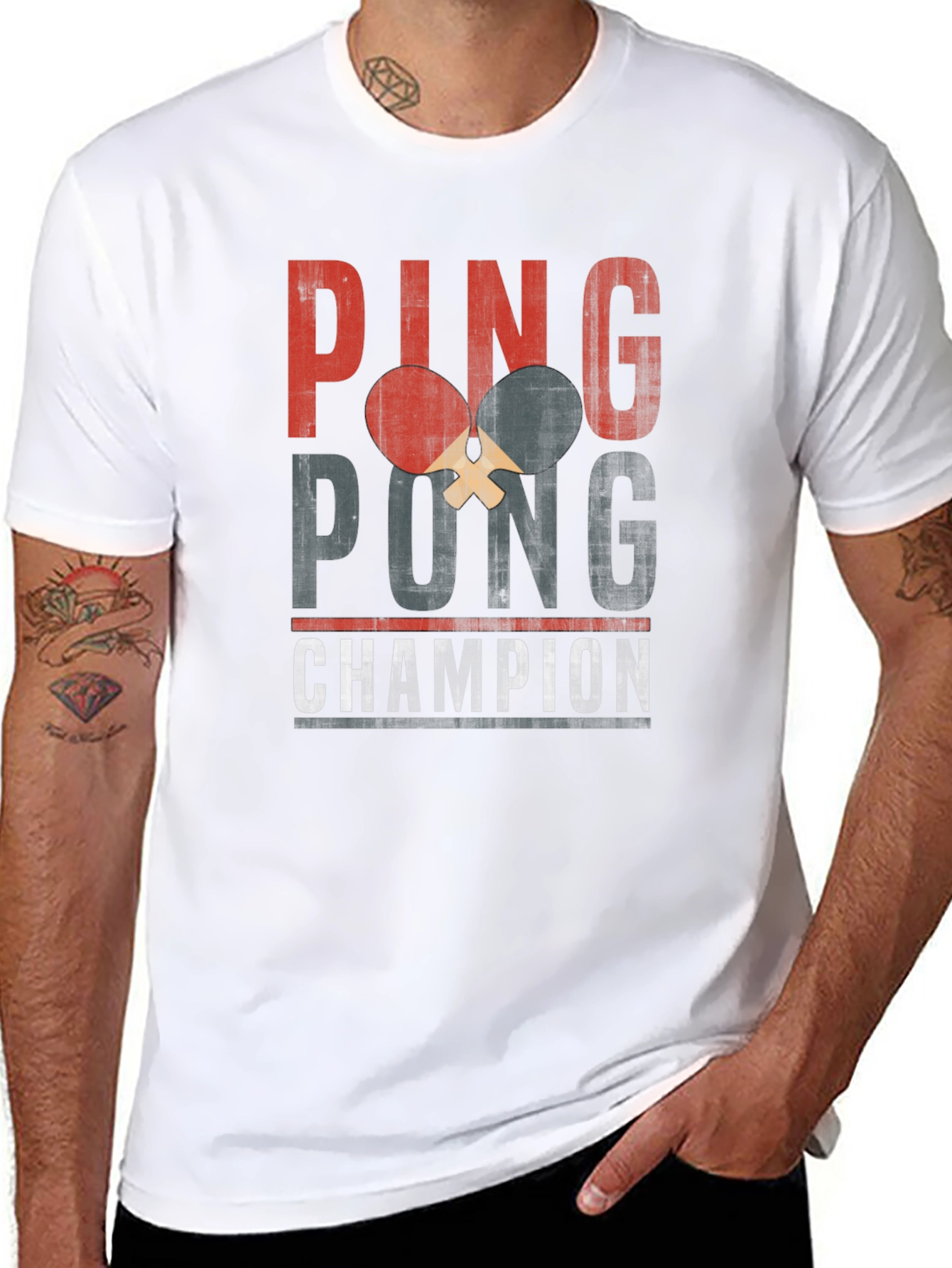 Ping Pong Champion Graphic Tee