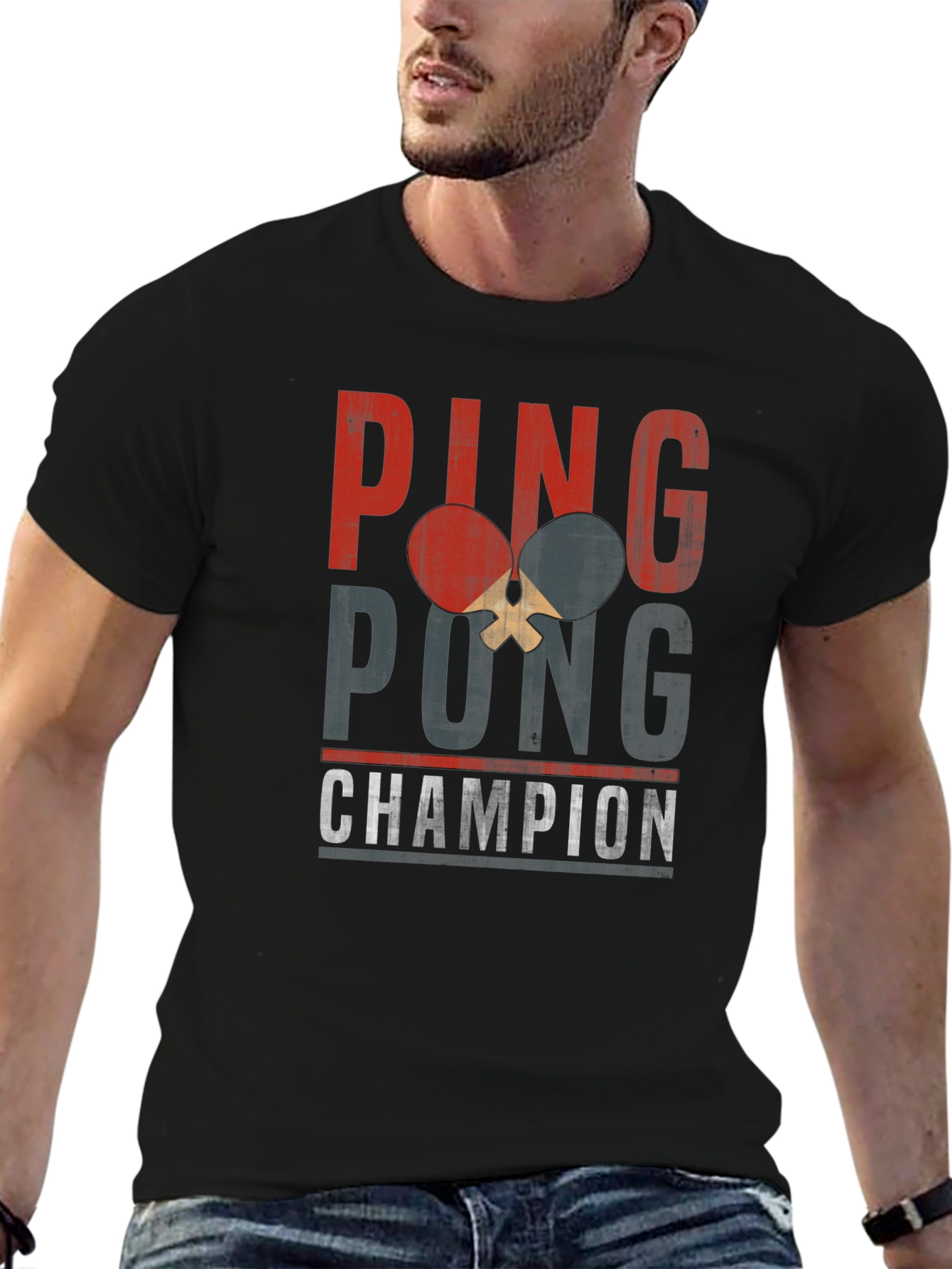 Ping Pong Champion Graphic Tee