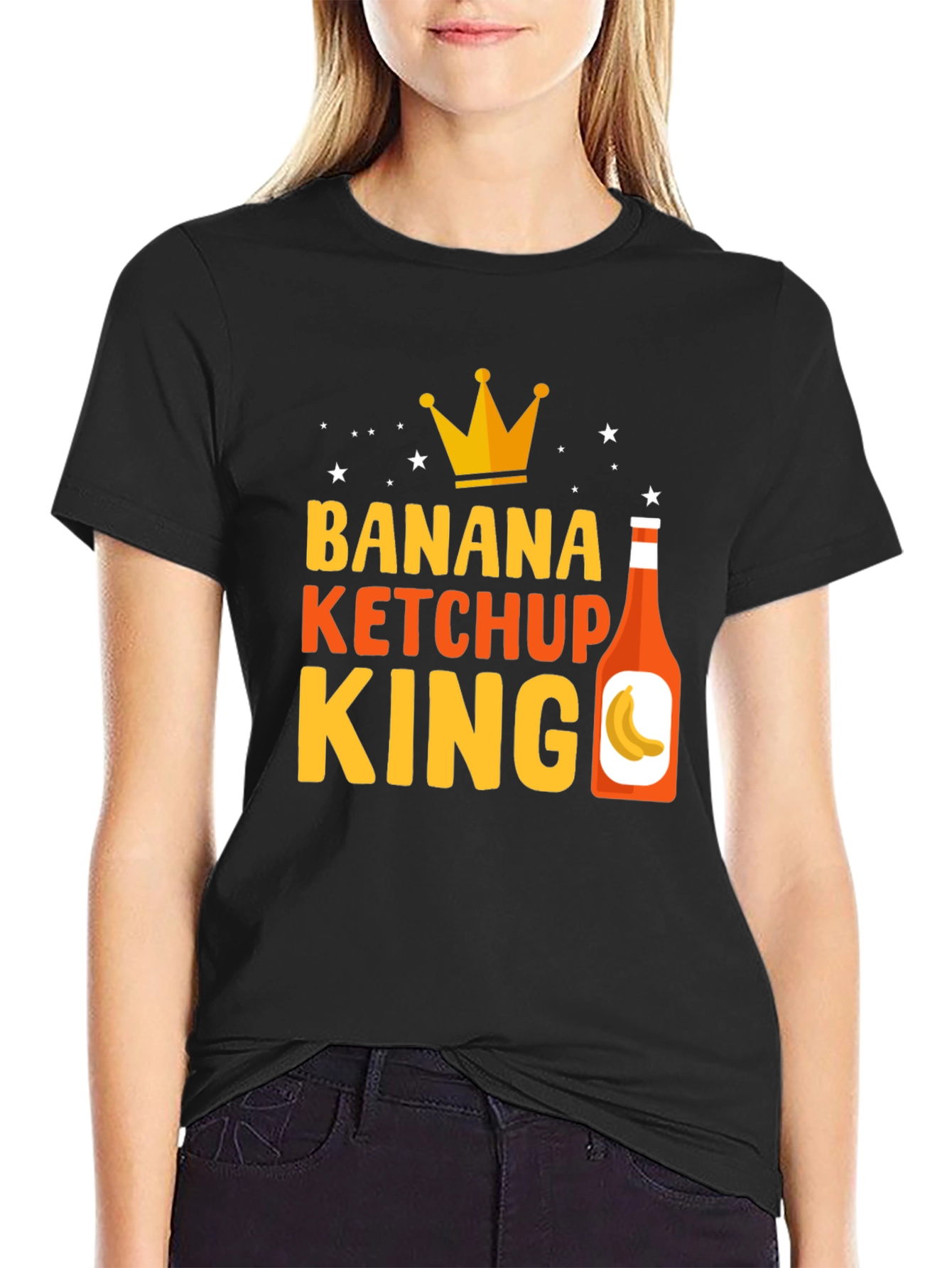 Banana Ketchup King Graphic T-Shirt