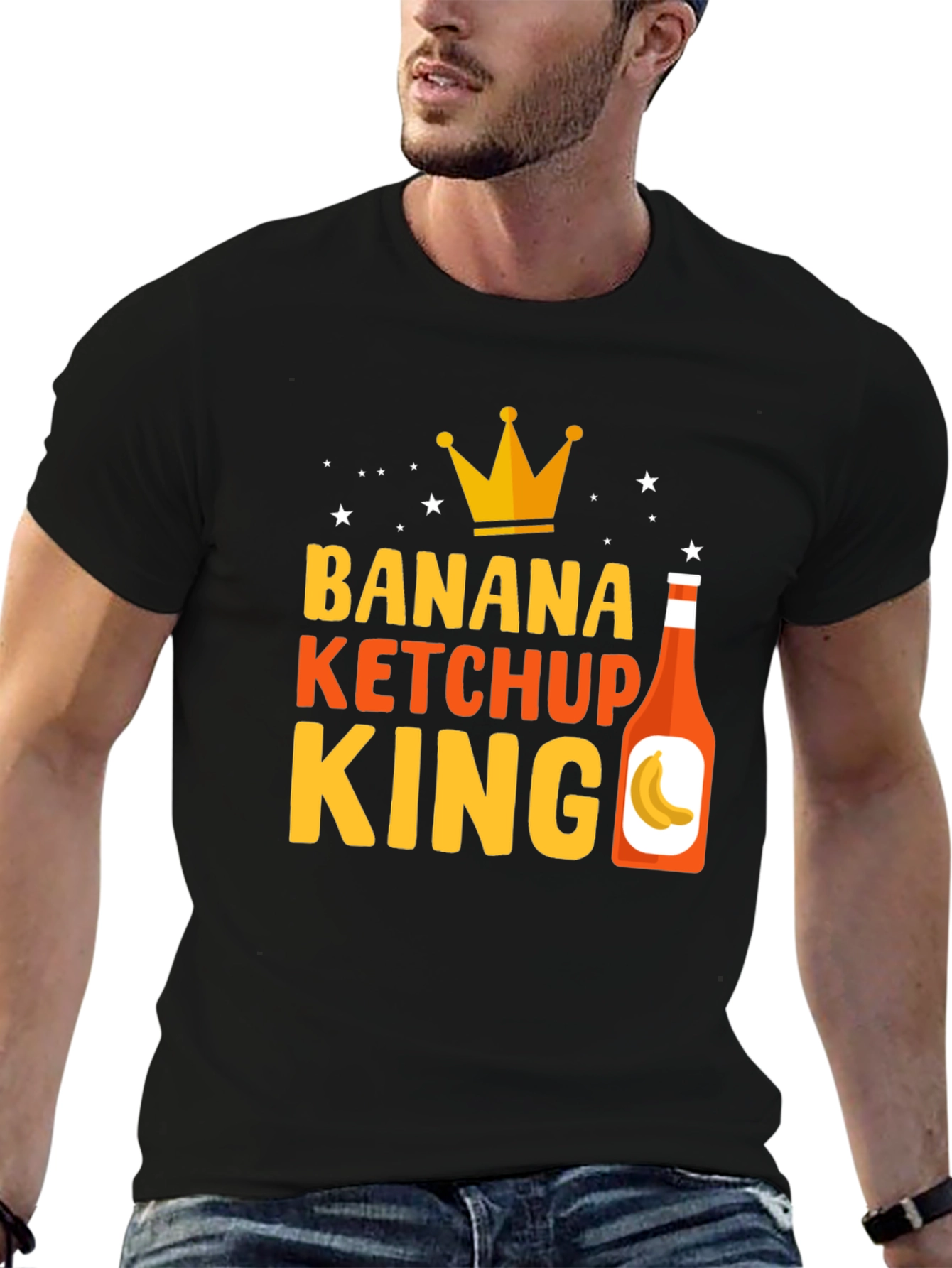 Banana Ketchup King Graphic T-Shirt